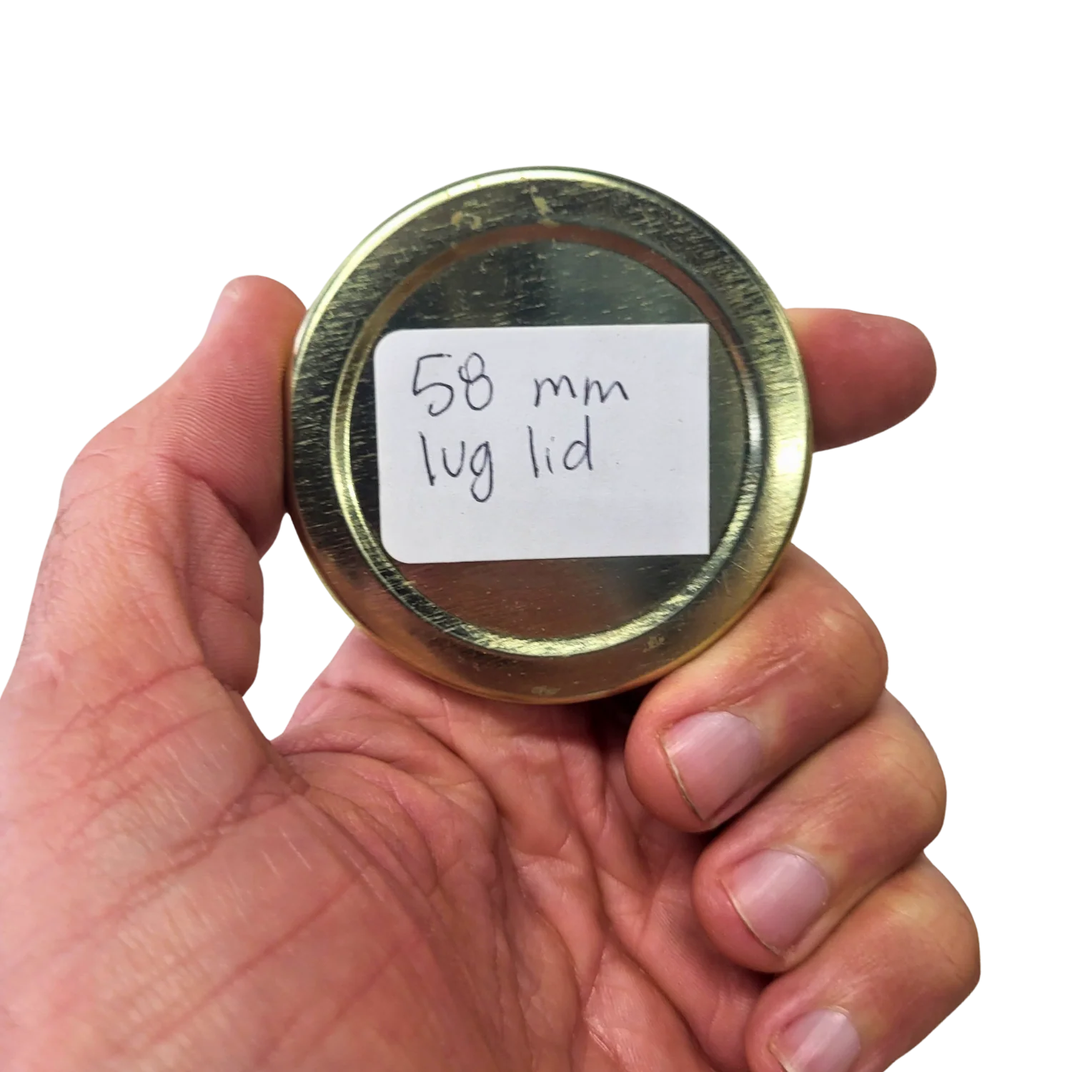 58mm Metal Lug Lid - Image 3