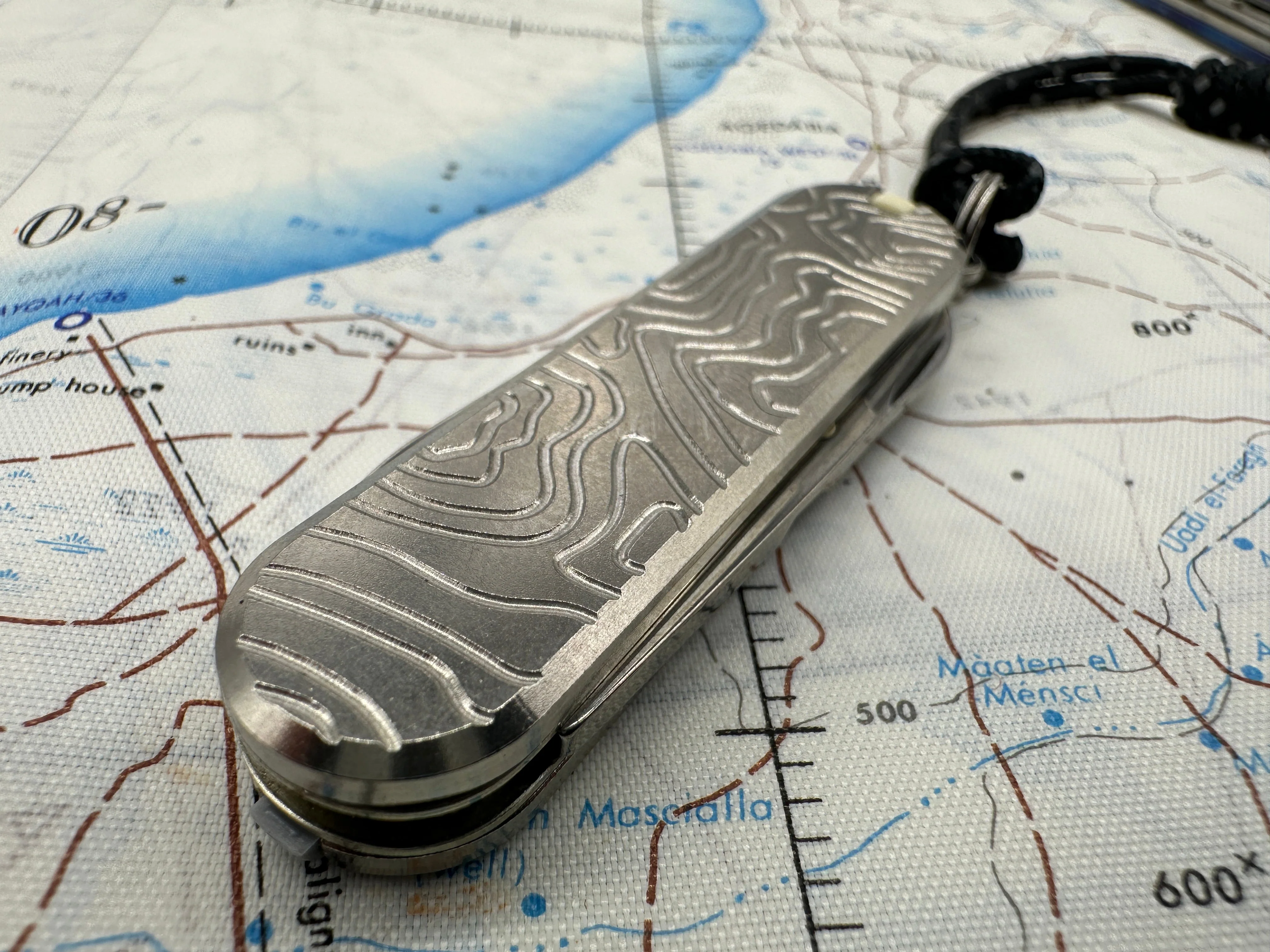 58mm Titanium Scales + Classic Swiss Army Knife Kit - Image 10