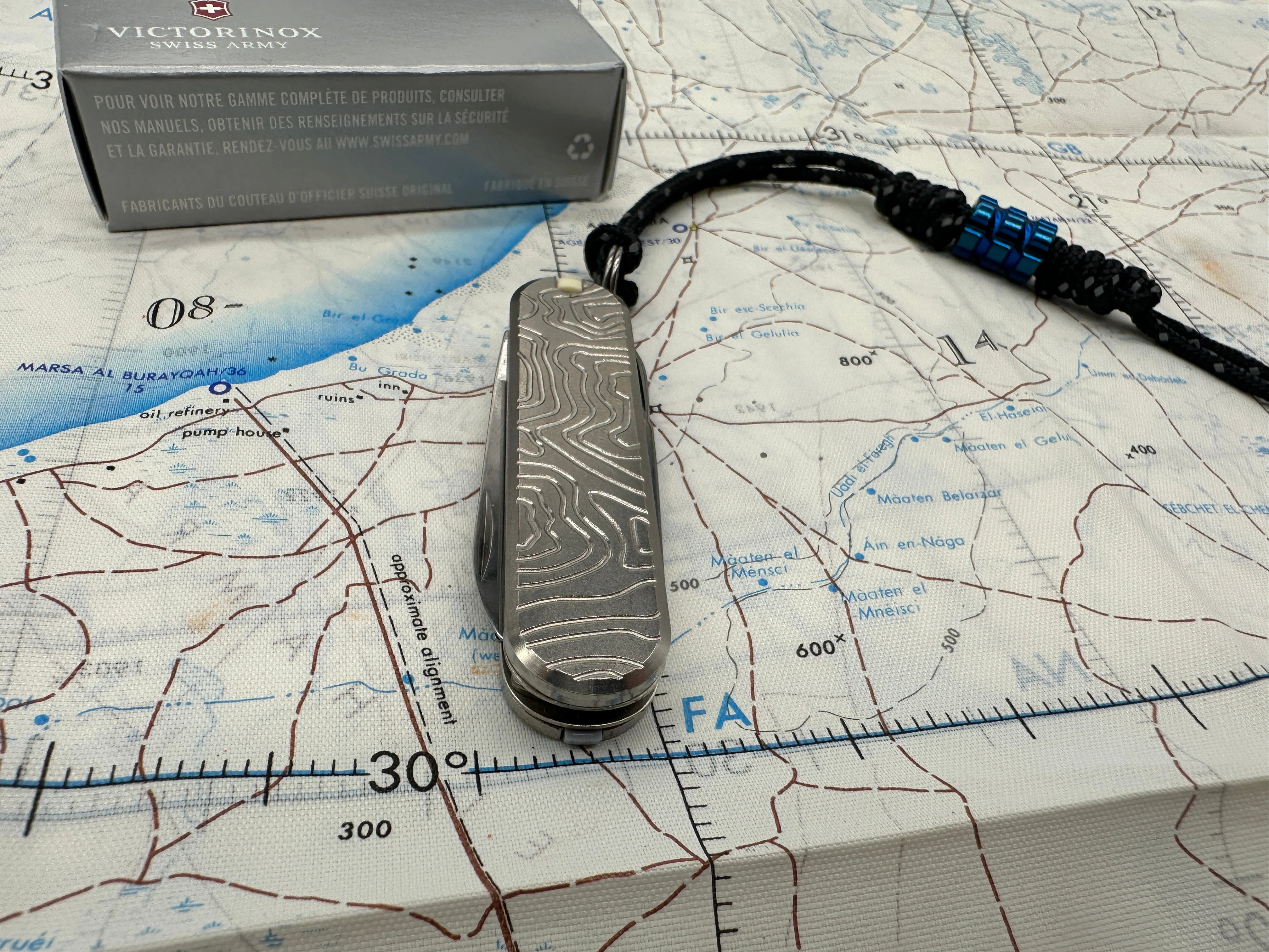 58mm Titanium Scales + Classic Swiss Army Knife Kit - Image 8