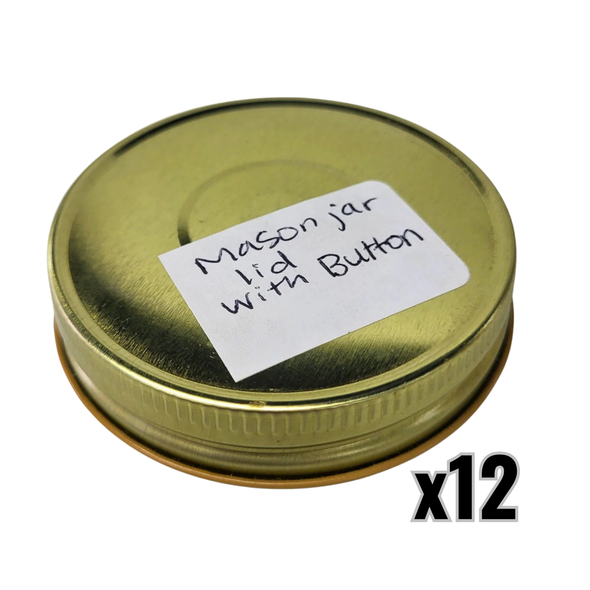 70 mm Mason Canning Jar Lid - Gold - Image 7