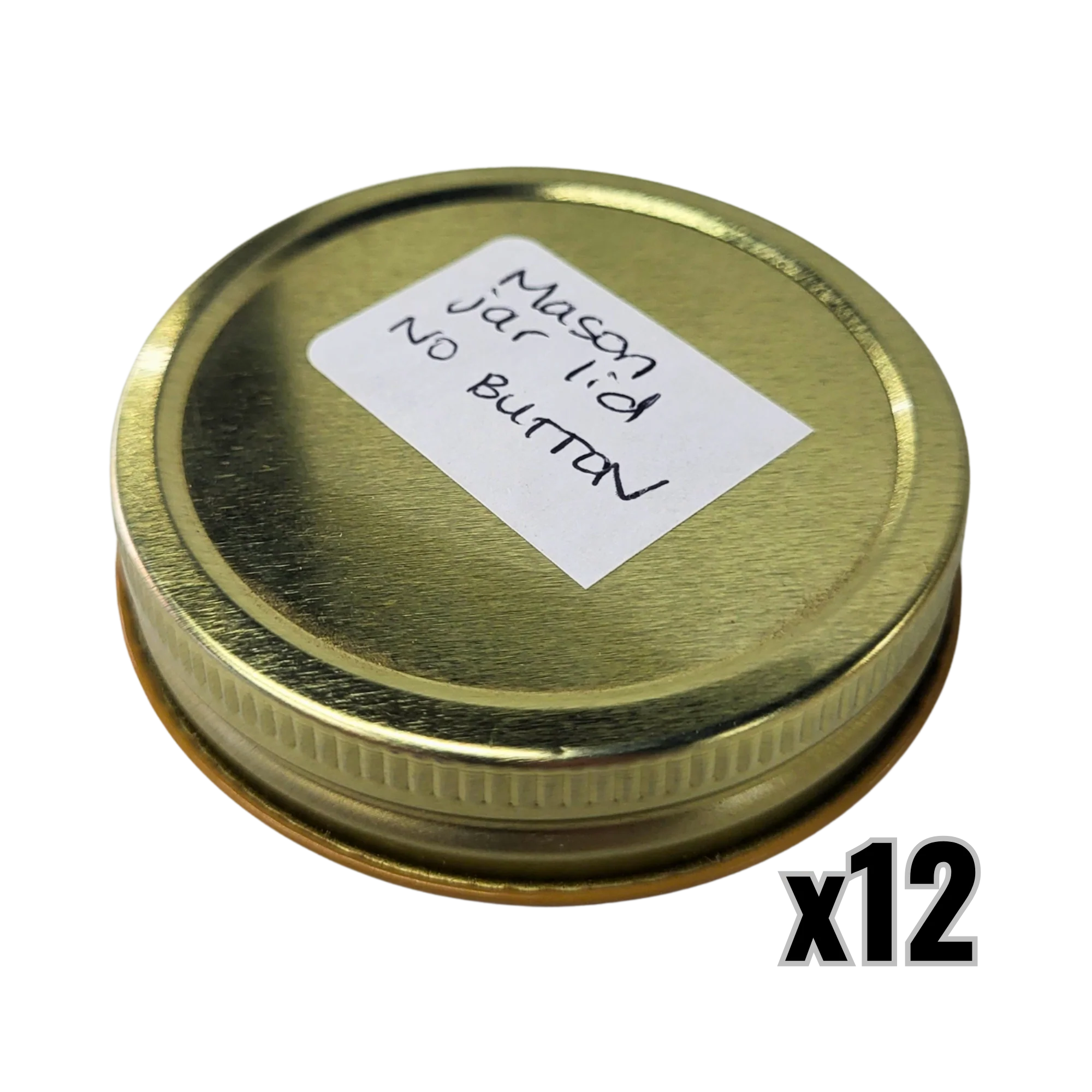 70 mm Mason Canning Jar Lid - Gold - Image 9