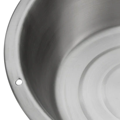 8.5qt Stainless Steel Flat Bottom Dish Pan - Image 3