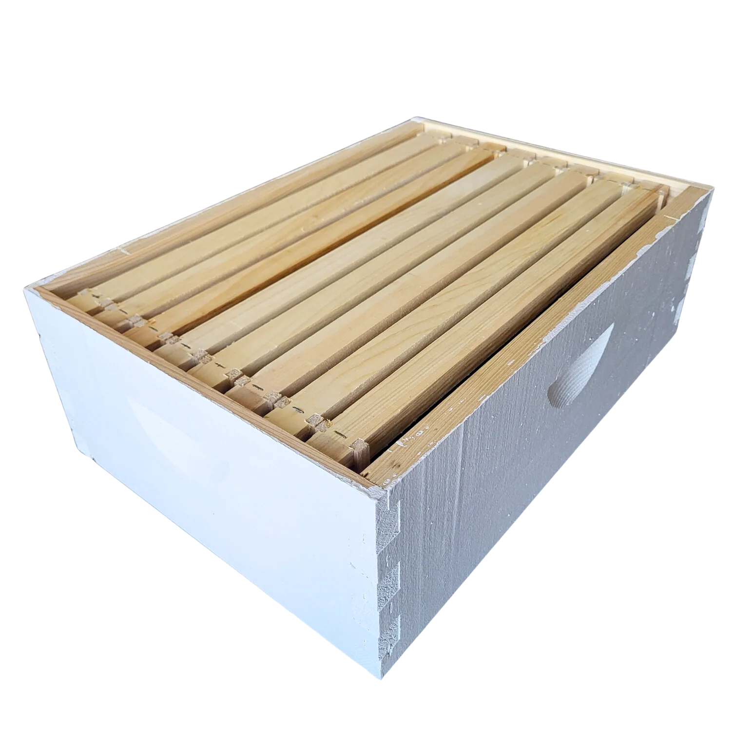 8-Frame Complete, Medium 6 5/8-inch Box with Frames and Foundation - Image 3