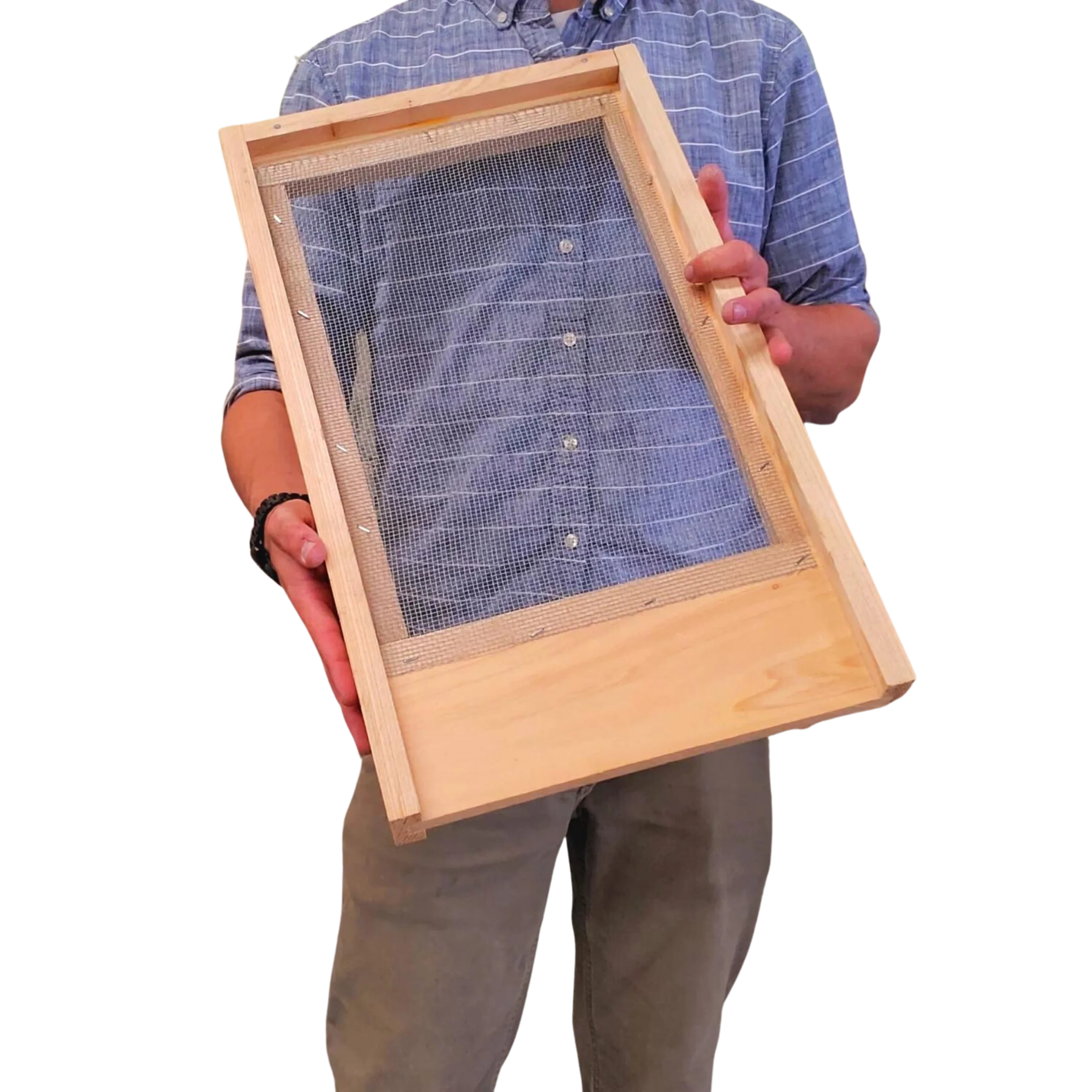 8 Frame Cypress Screened Bottom Board - Image 3