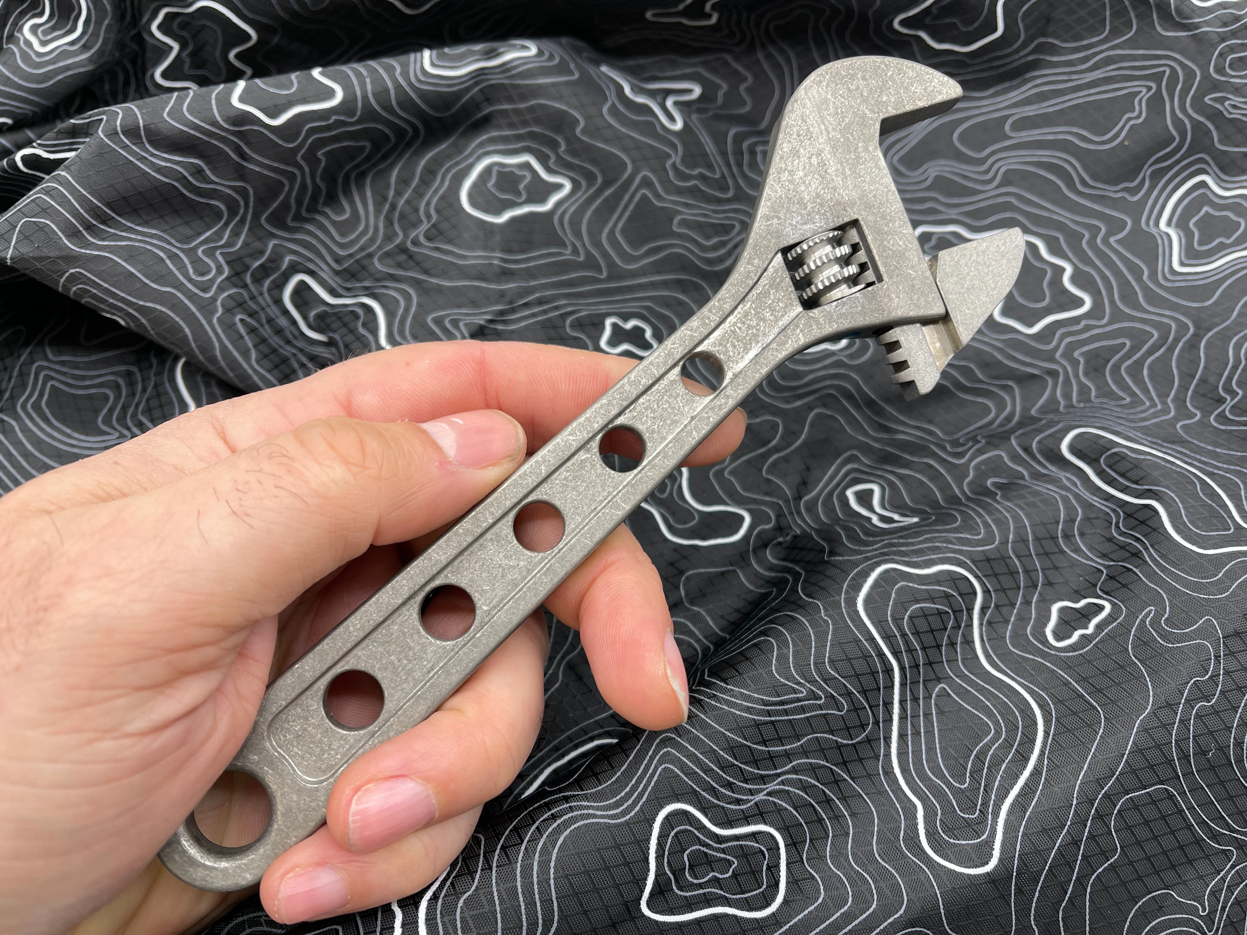 8 Inch  - Titanium Adjustable Wrench - ( NSN Pending ) - Image 13