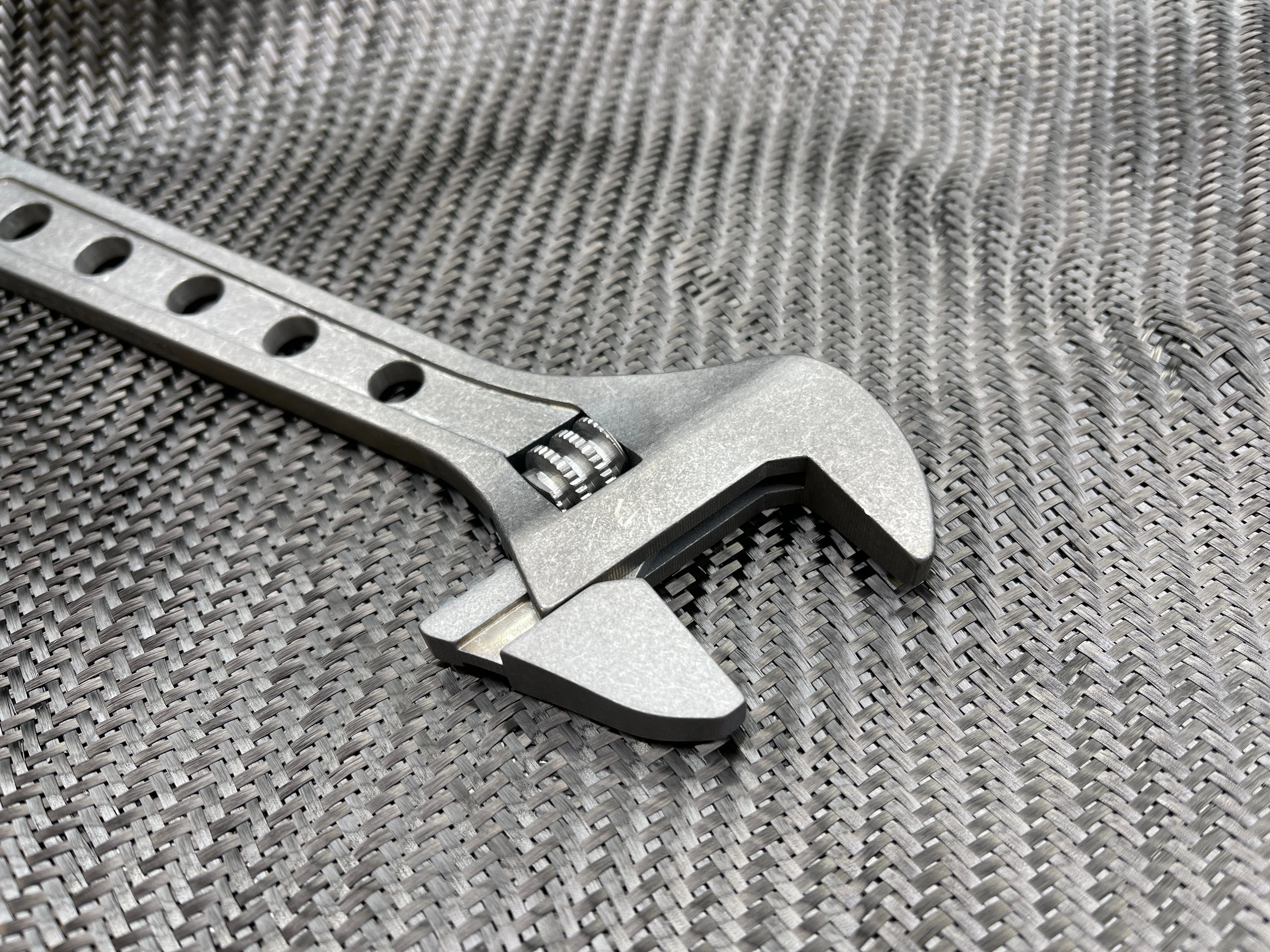 8 Inch  - Titanium Adjustable Wrench - ( NSN Pending ) - Image 15