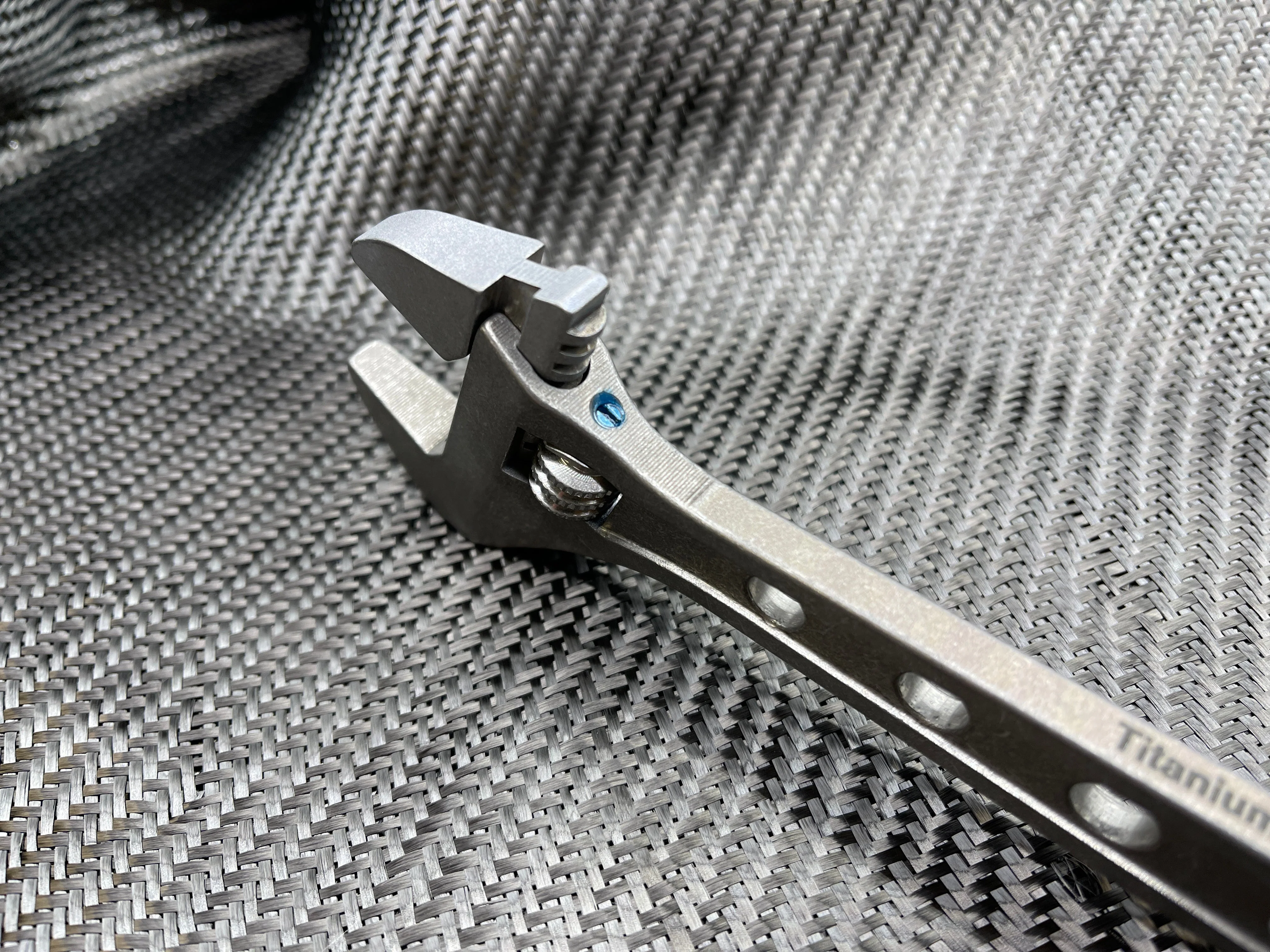 8 Inch  - Titanium Adjustable Wrench - ( NSN Pending ) - Image 17