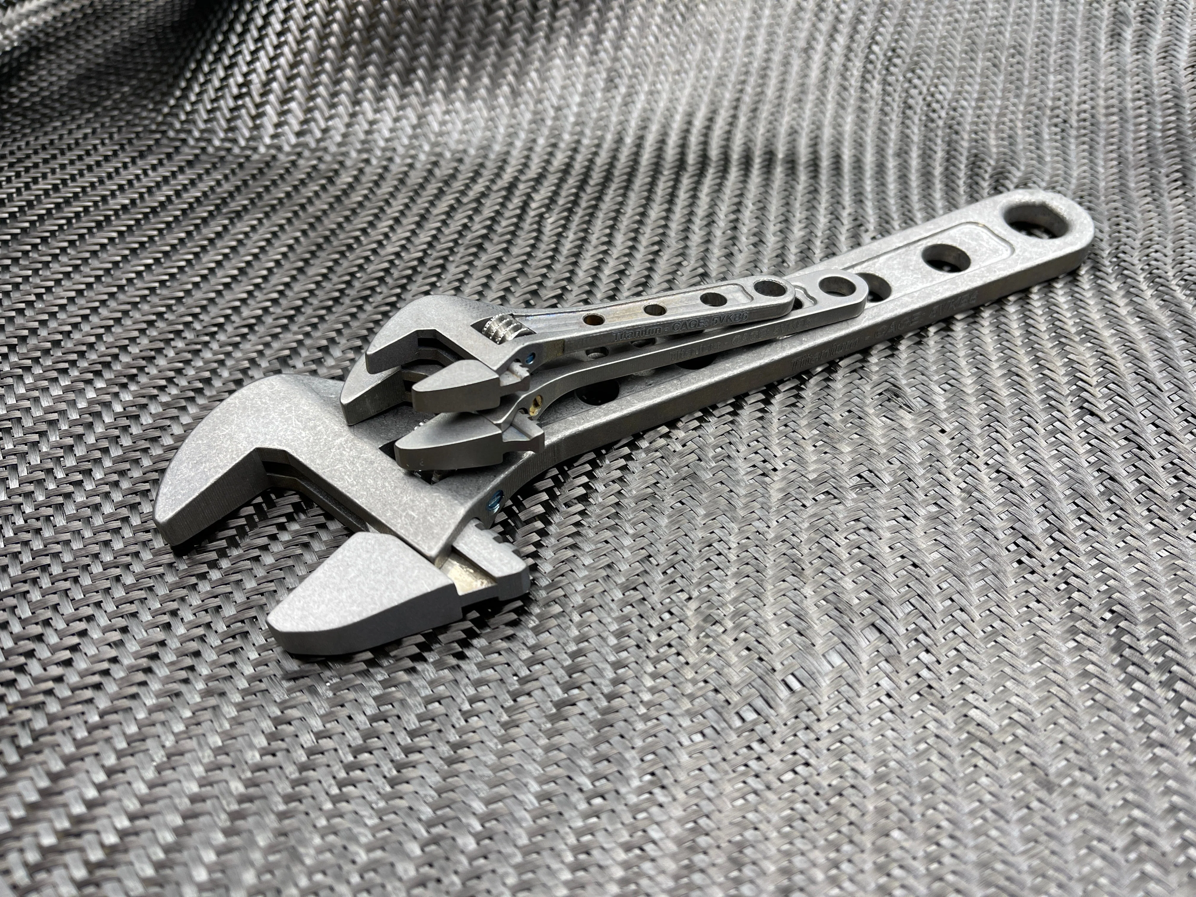 8 Inch  - Titanium Adjustable Wrench - ( NSN Pending ) - Image 18