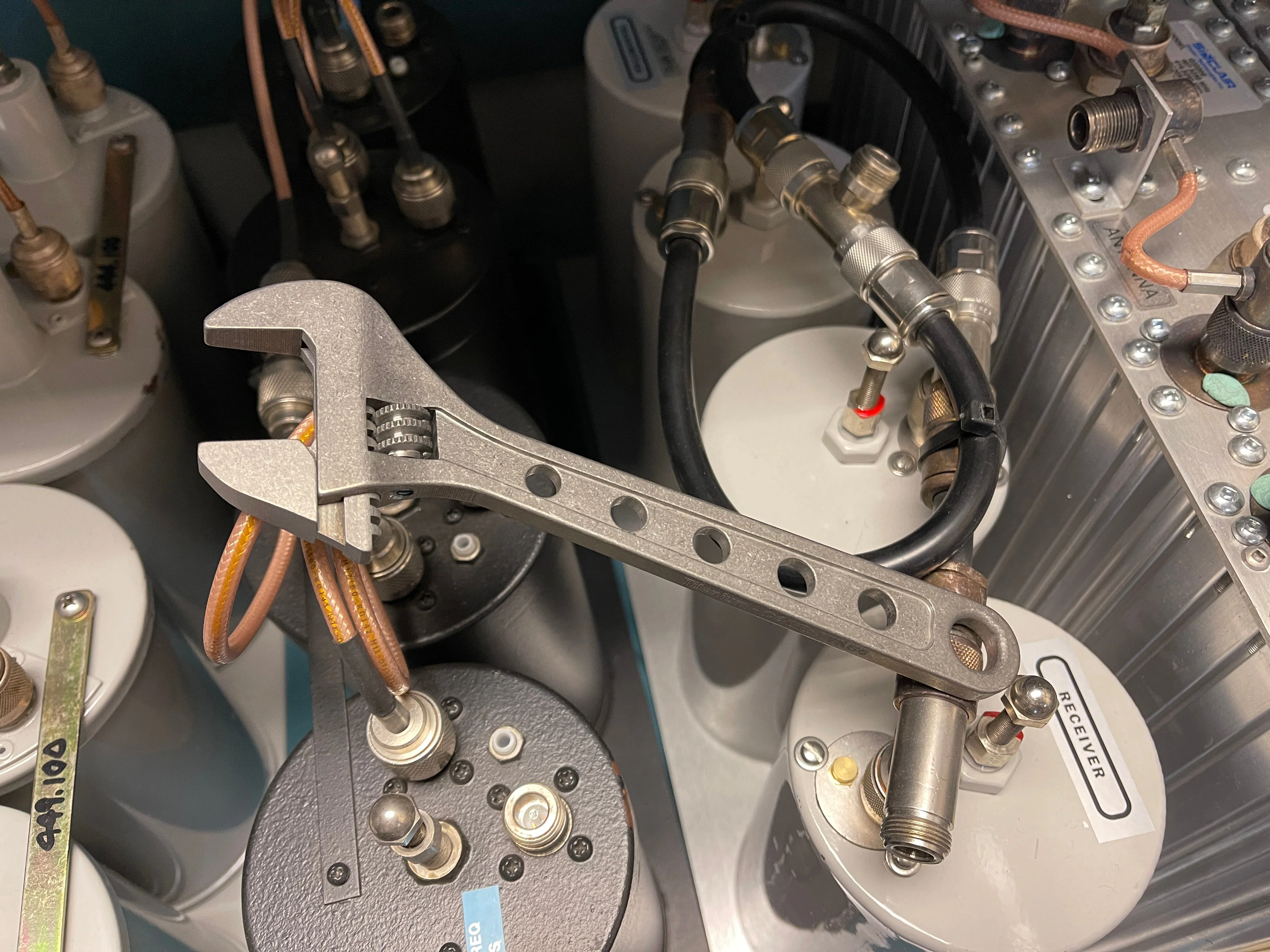 8 Inch  - Titanium Adjustable Wrench - ( NSN Pending ) - Image 19