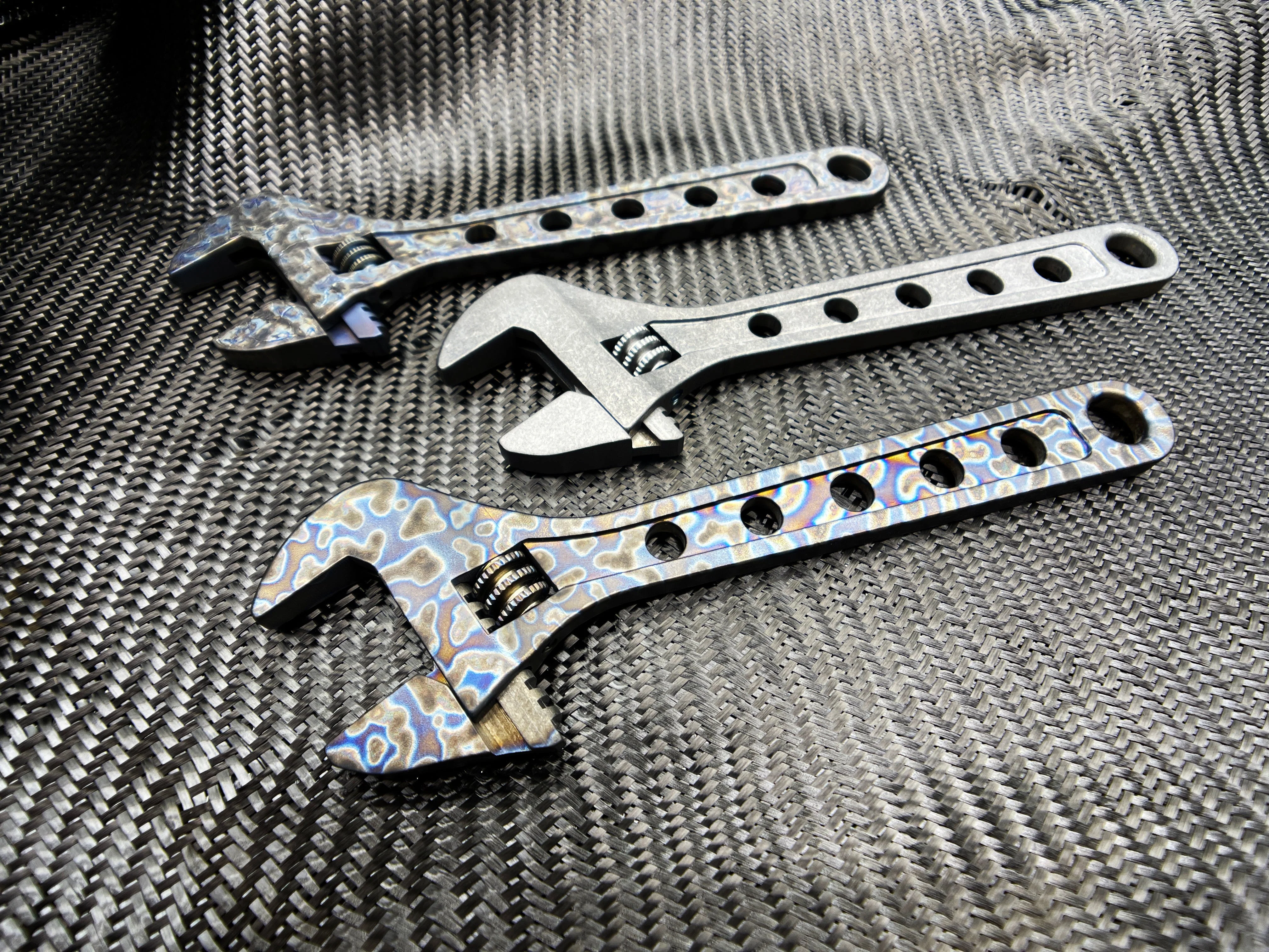 8 Inch  - Titanium Adjustable Wrench - ( NSN Pending ) - Image 24