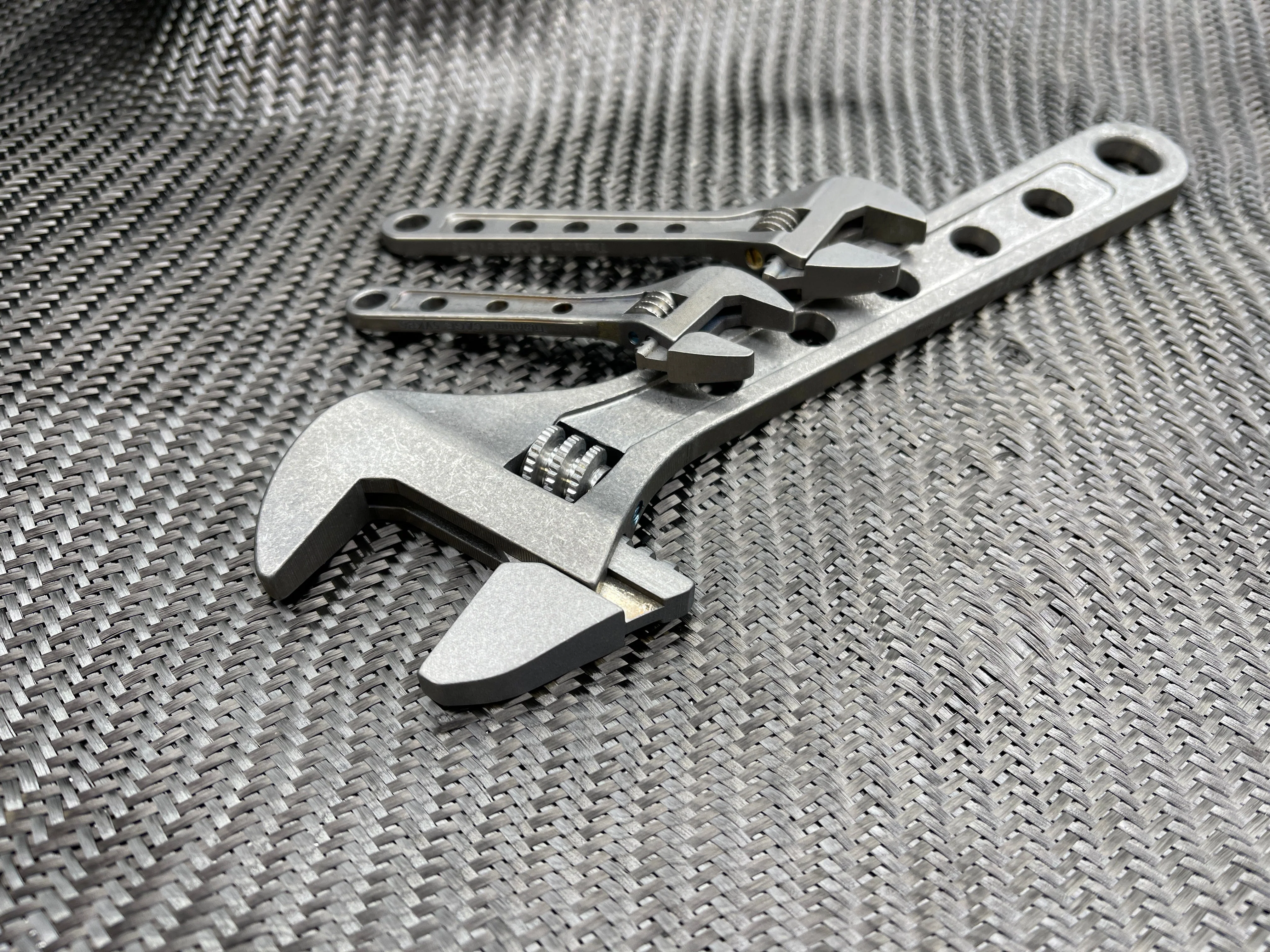 8 Inch  - Titanium Adjustable Wrench - ( NSN Pending ) - Image 5