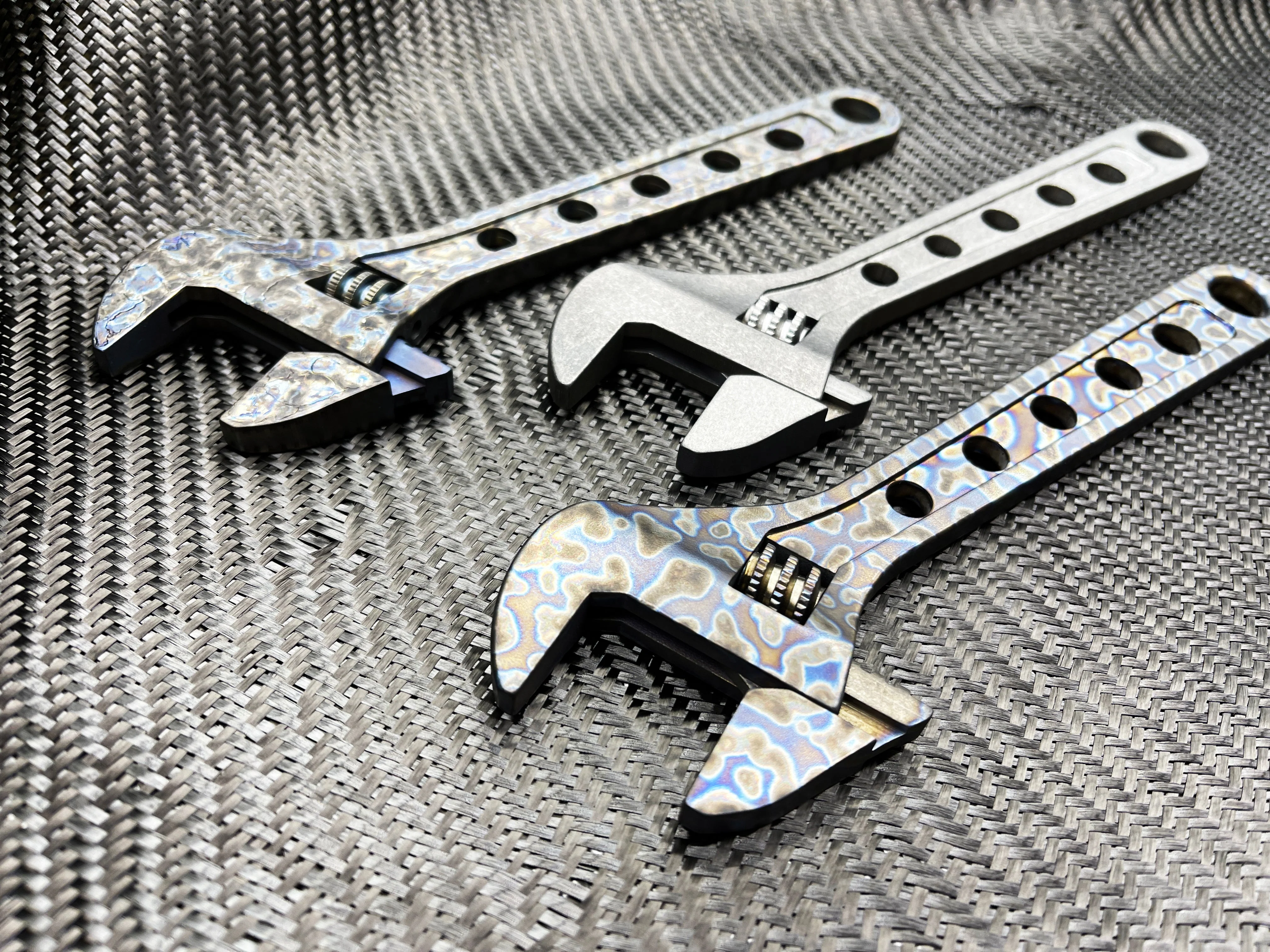 8 Inch  - Titanium Adjustable Wrench - ( NSN Pending ) - Image 8