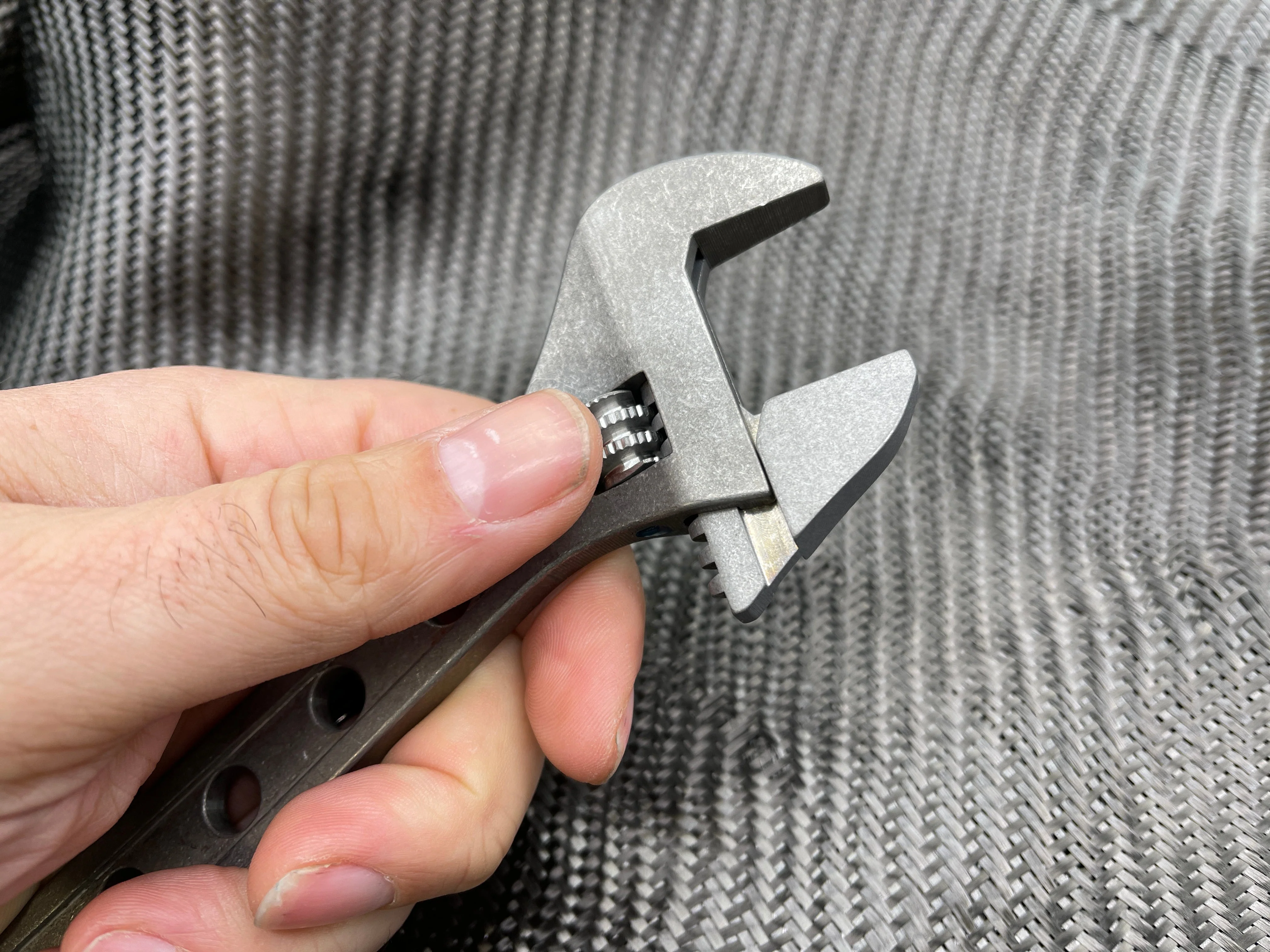 8 Inch  - Titanium Adjustable Wrench - ( NSN Pending ) - Image 9