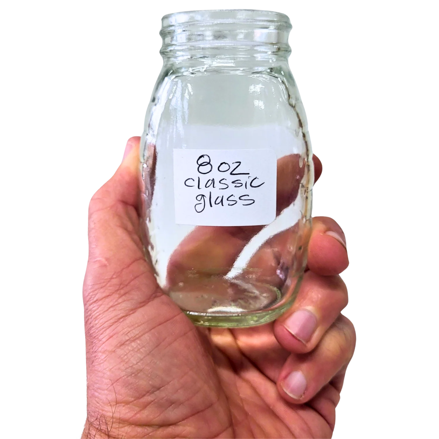 8 oz Glass Classic Honey Jar - Image 3
