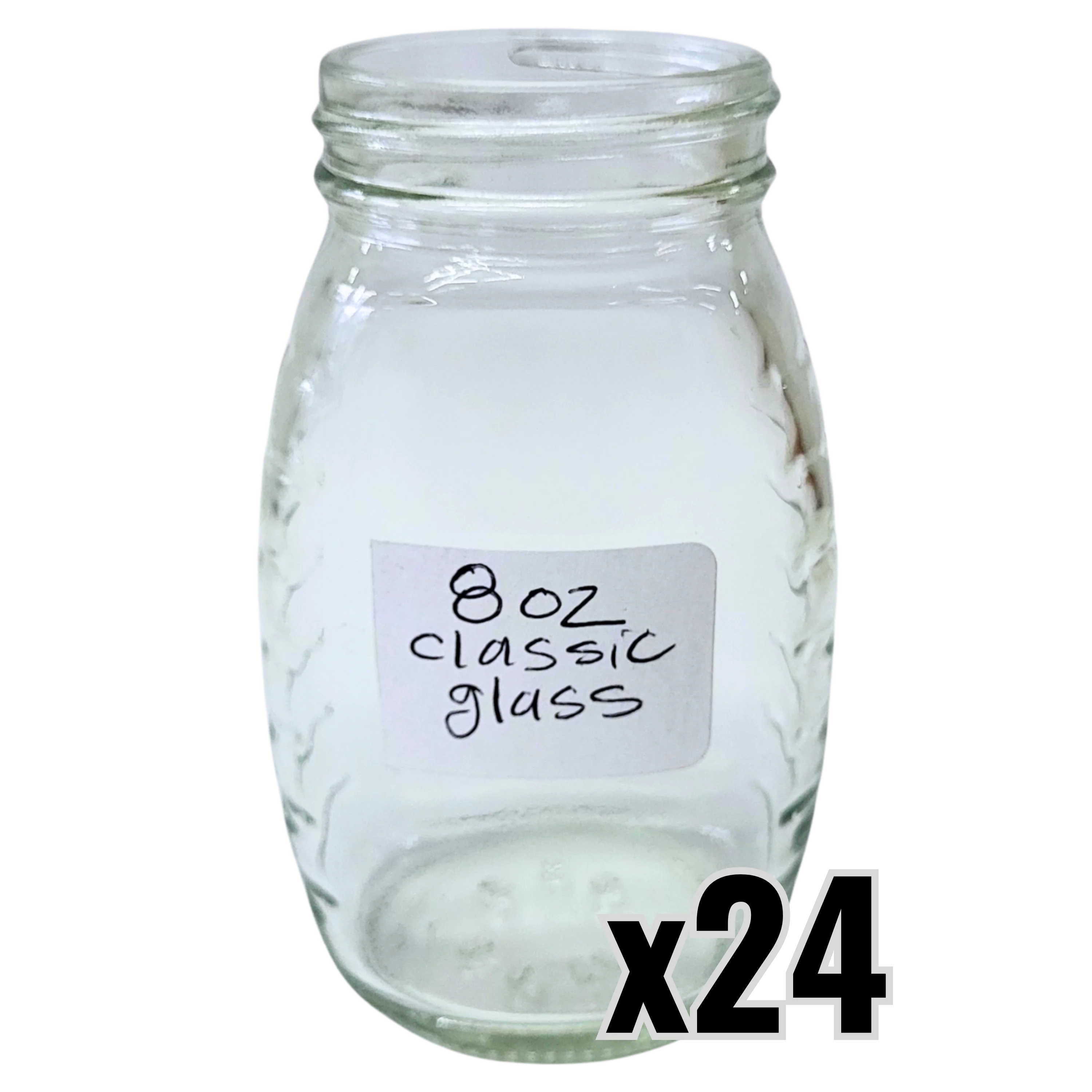 8 oz Glass Classic Honey Jar - Image 5