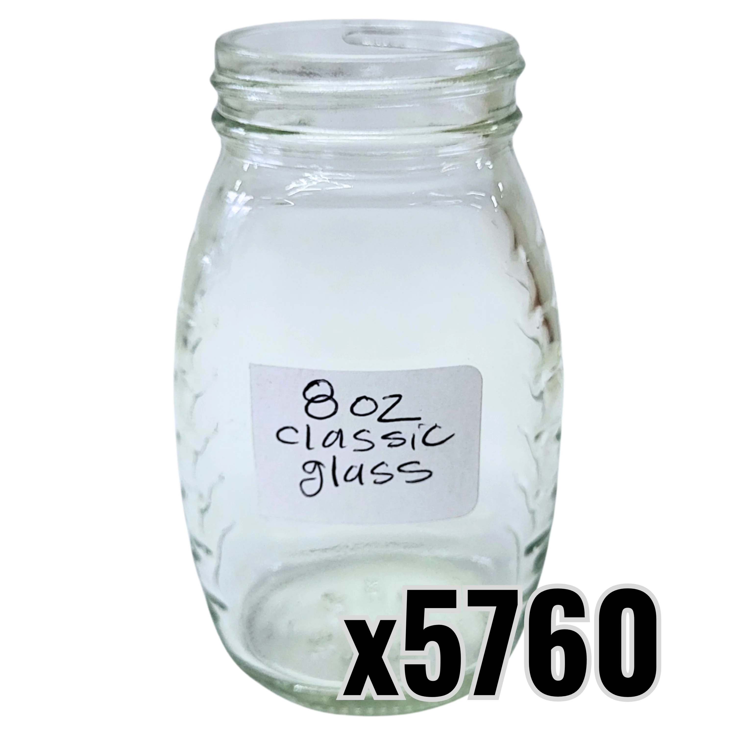8 oz Glass Classic Honey Jar - Image 6