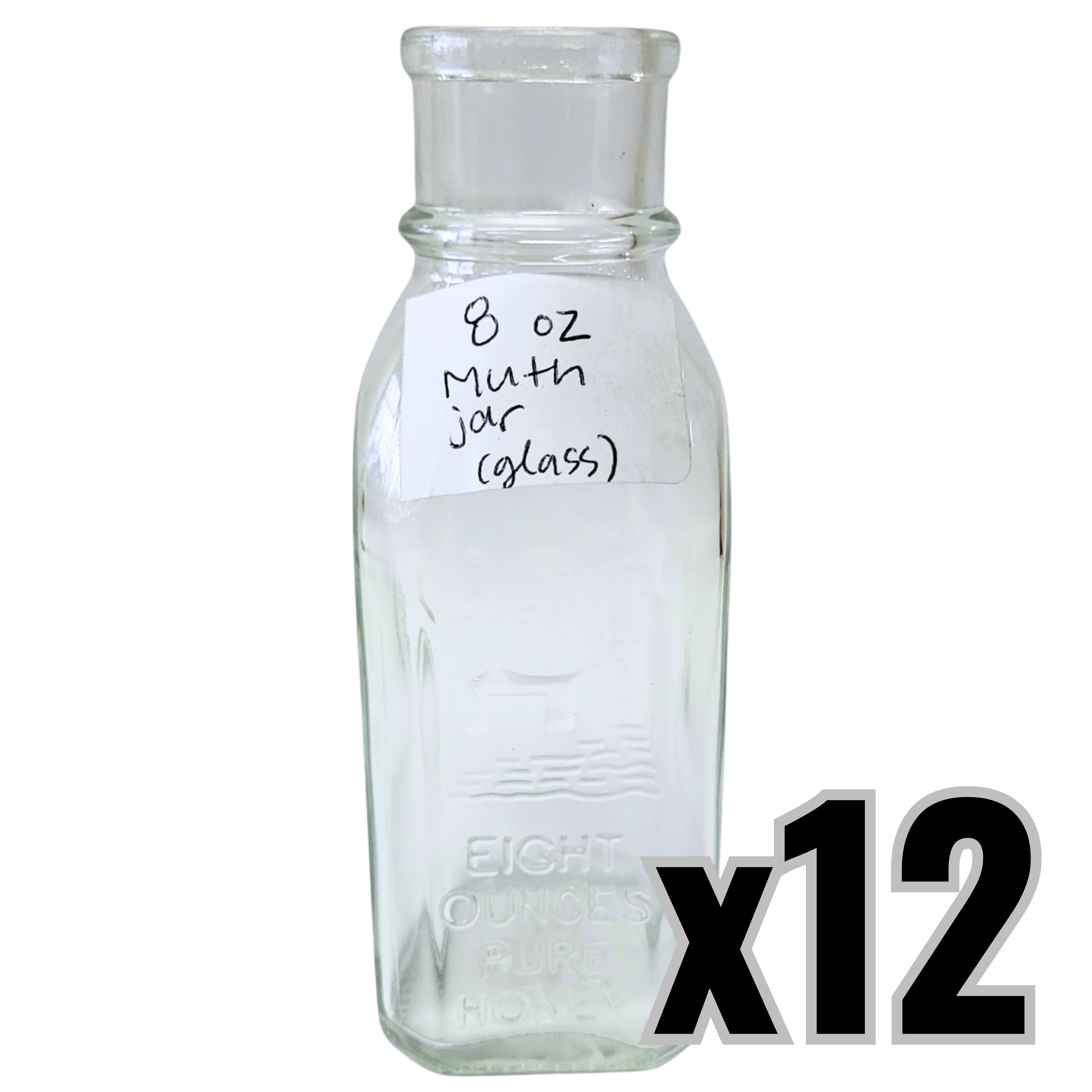 8 oz Glass Muth Jar - Image 4