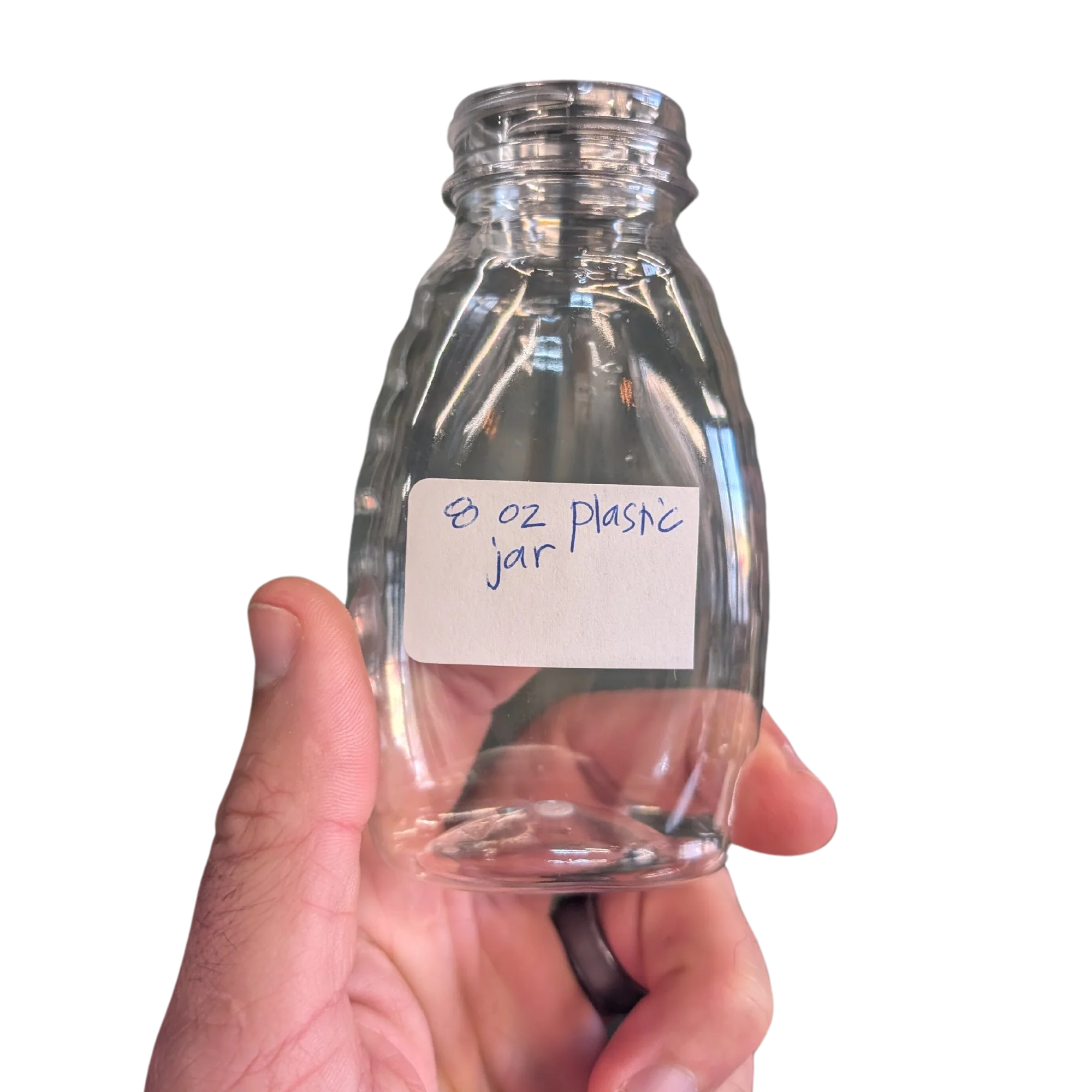 8 oz Plastic Classic Honey Jars - Image 2