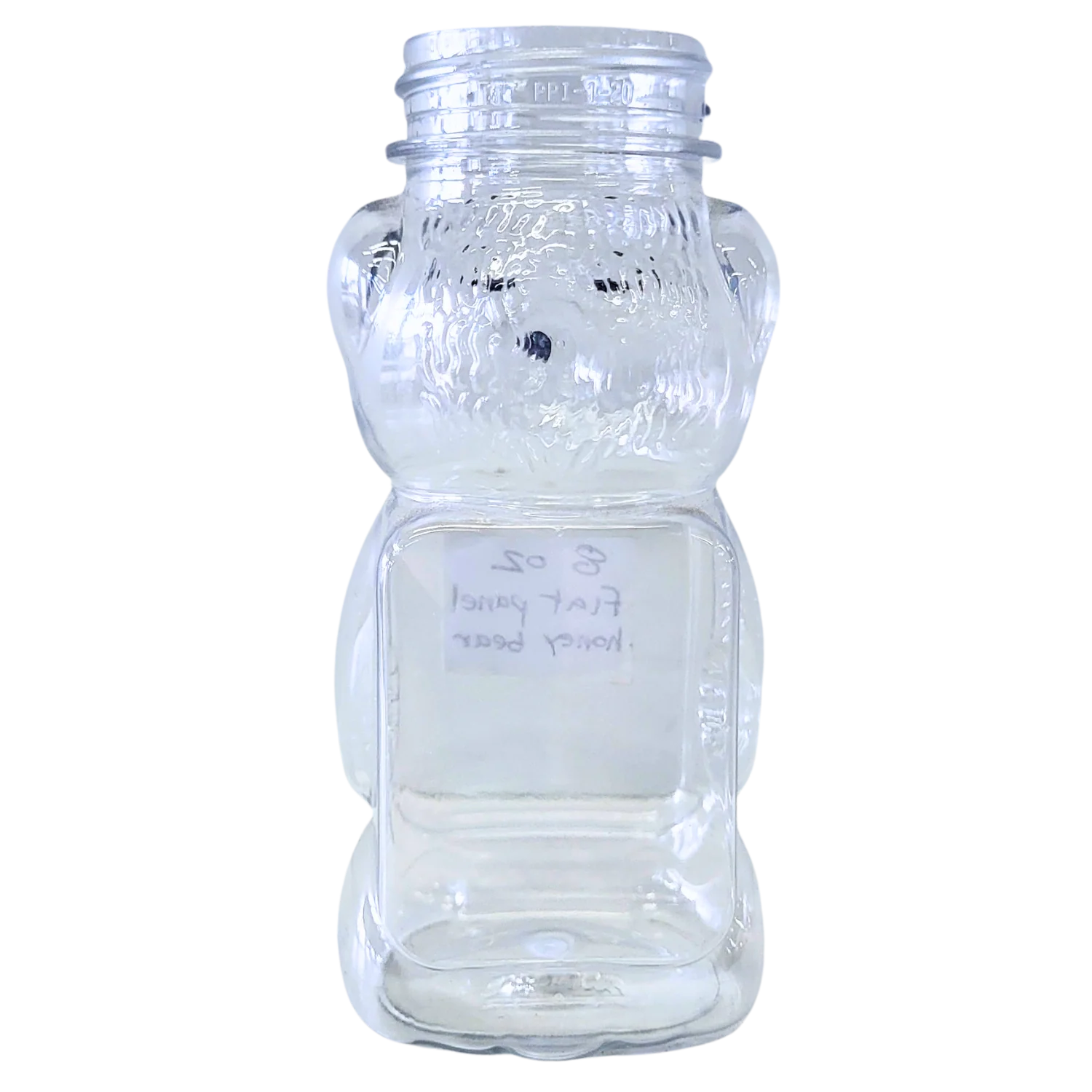 8 oz Plastic Flat Panel Honey Bears - Image 2