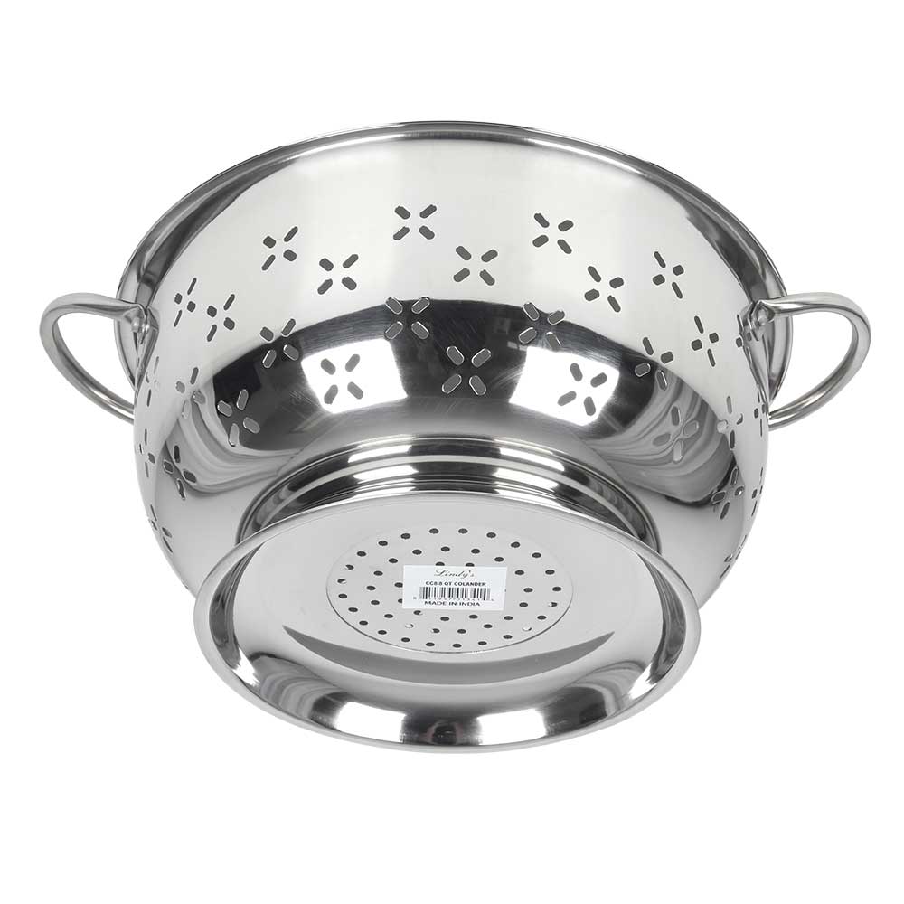 8 Qt Stainless Steel Colander - Image 4
