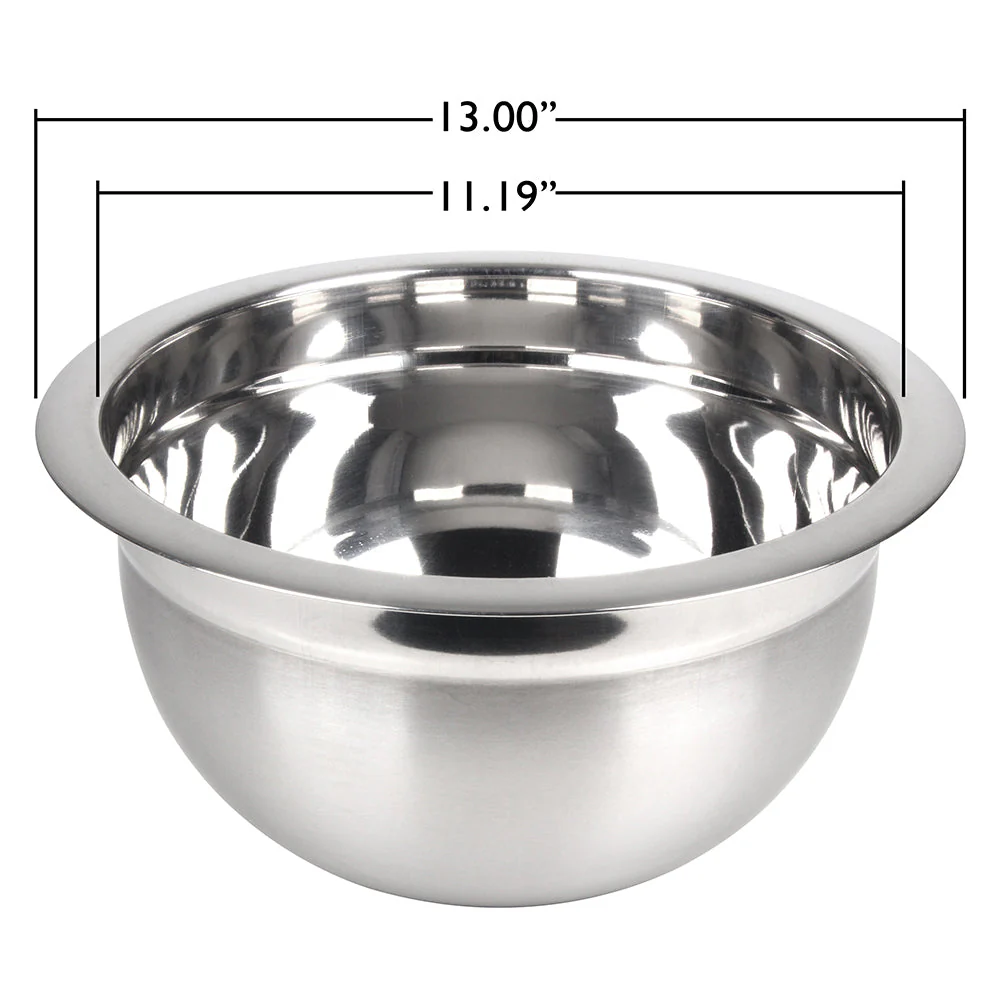 8 Qt Stainless Steel German Bowl - Image 7