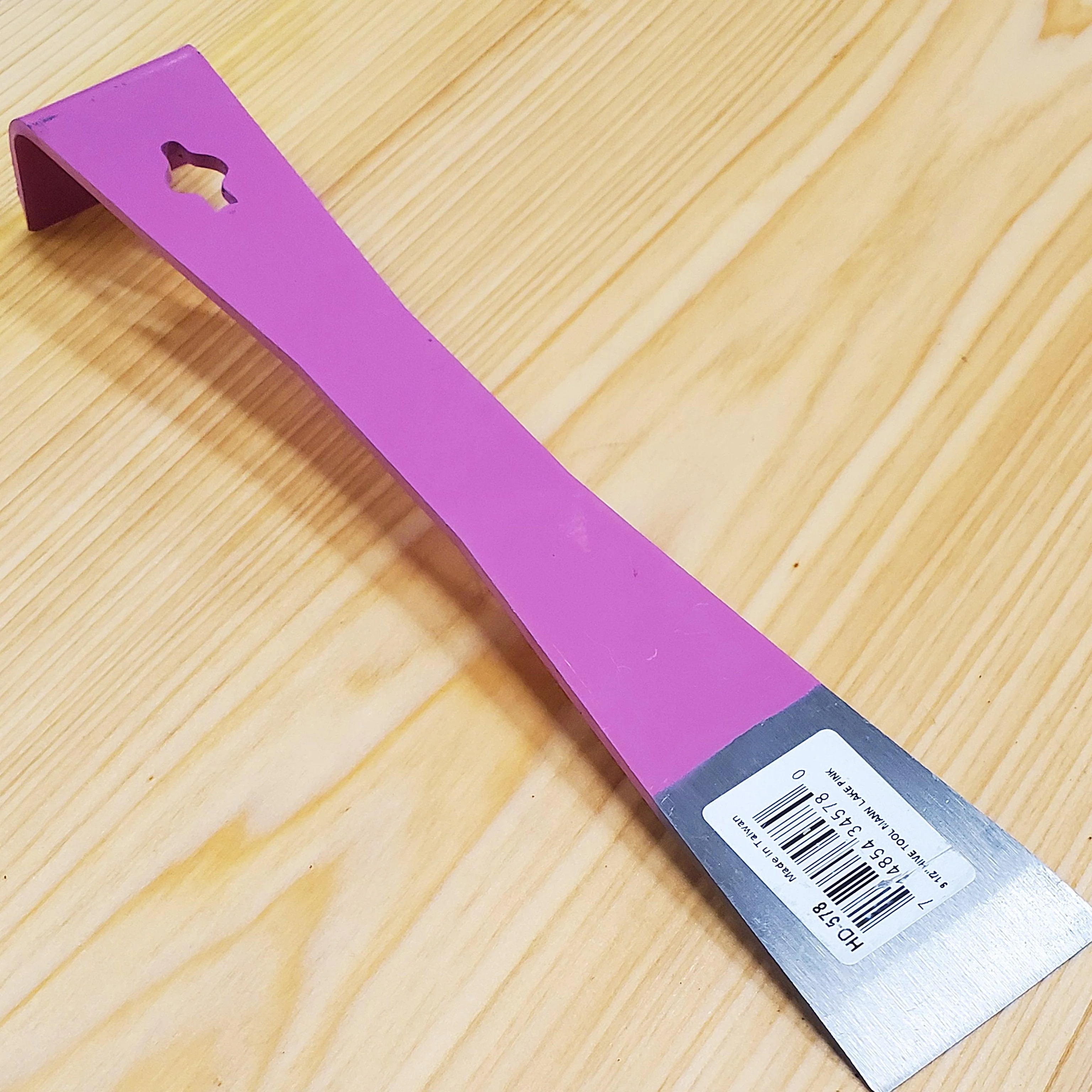 9 1/2 inch Pink Hive Tool - Image 4