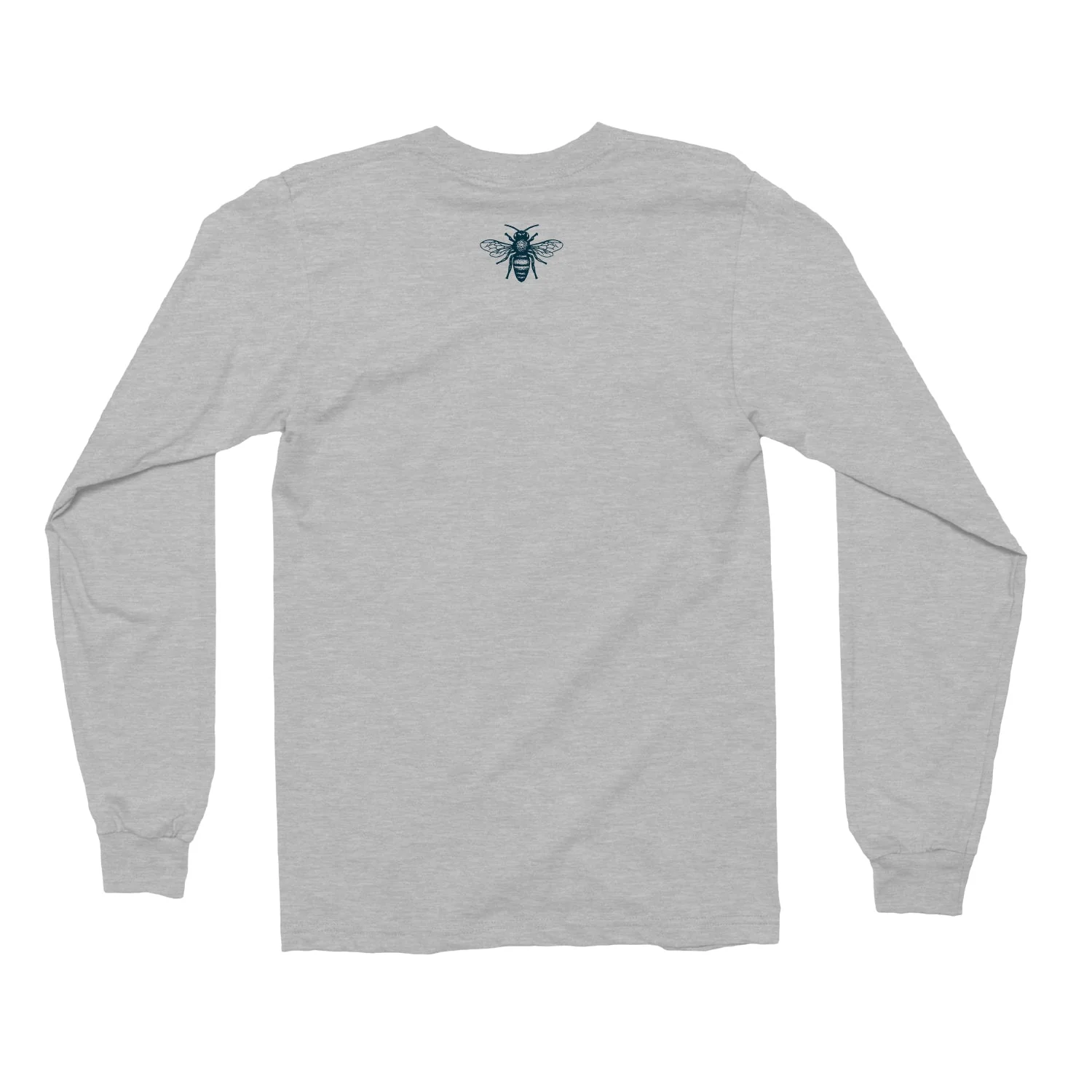 Abstract Flower Long Sleeve Tee Shirt - Image 3