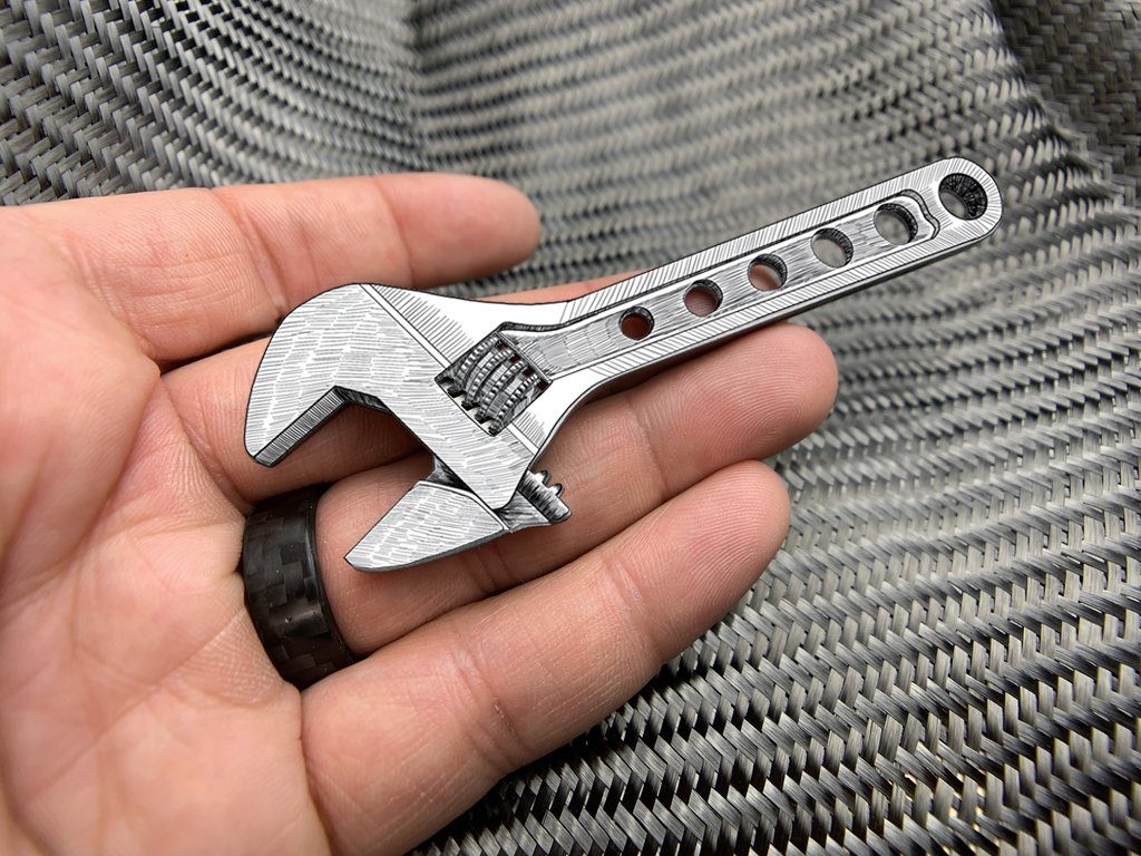 Adjustable Wrench - Titanium 4 Inch ( NSN Pending ) - Image 20