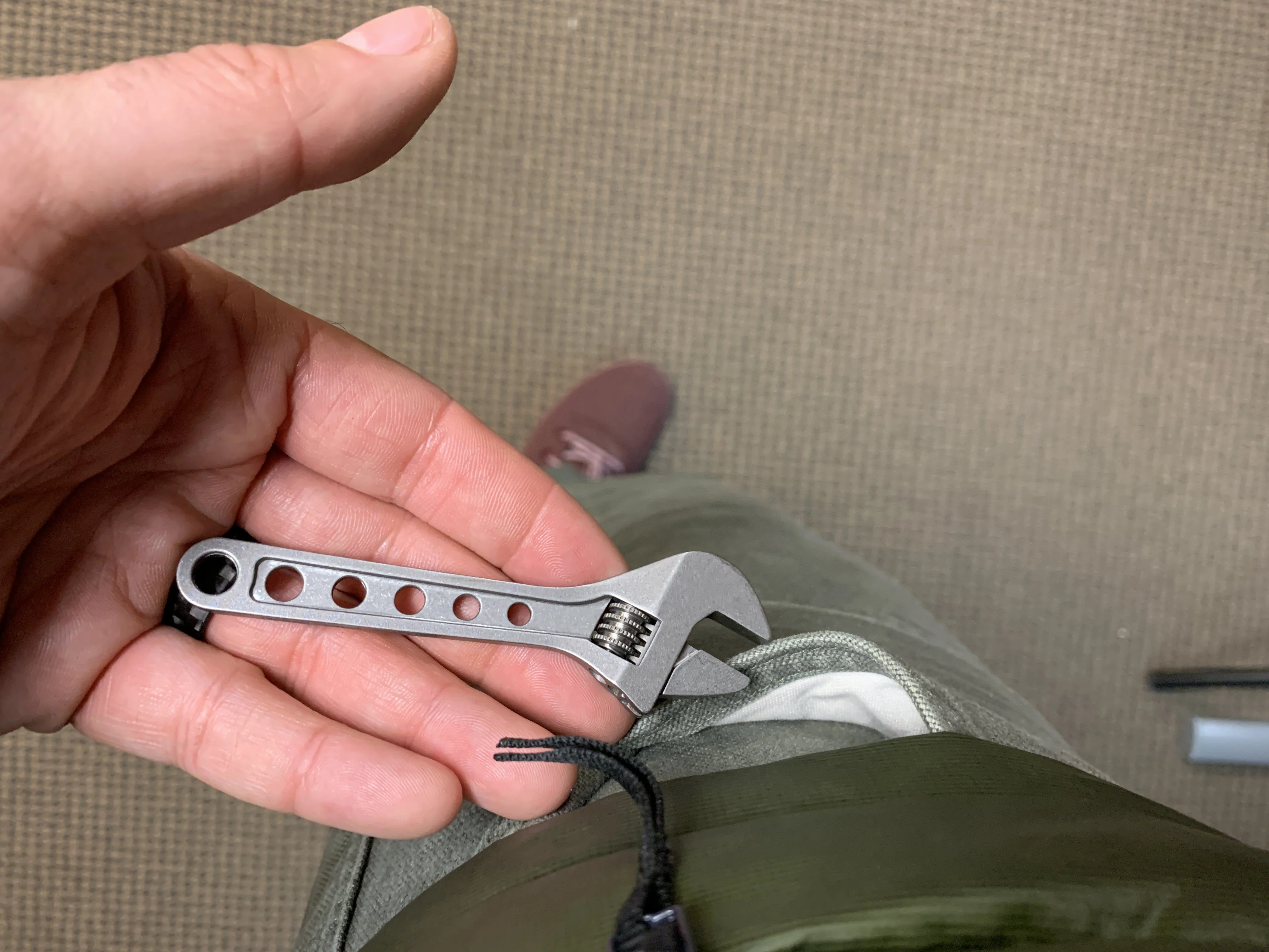 Adjustable Wrench - Titanium 4 Inch ( NSN Pending ) - Image 23