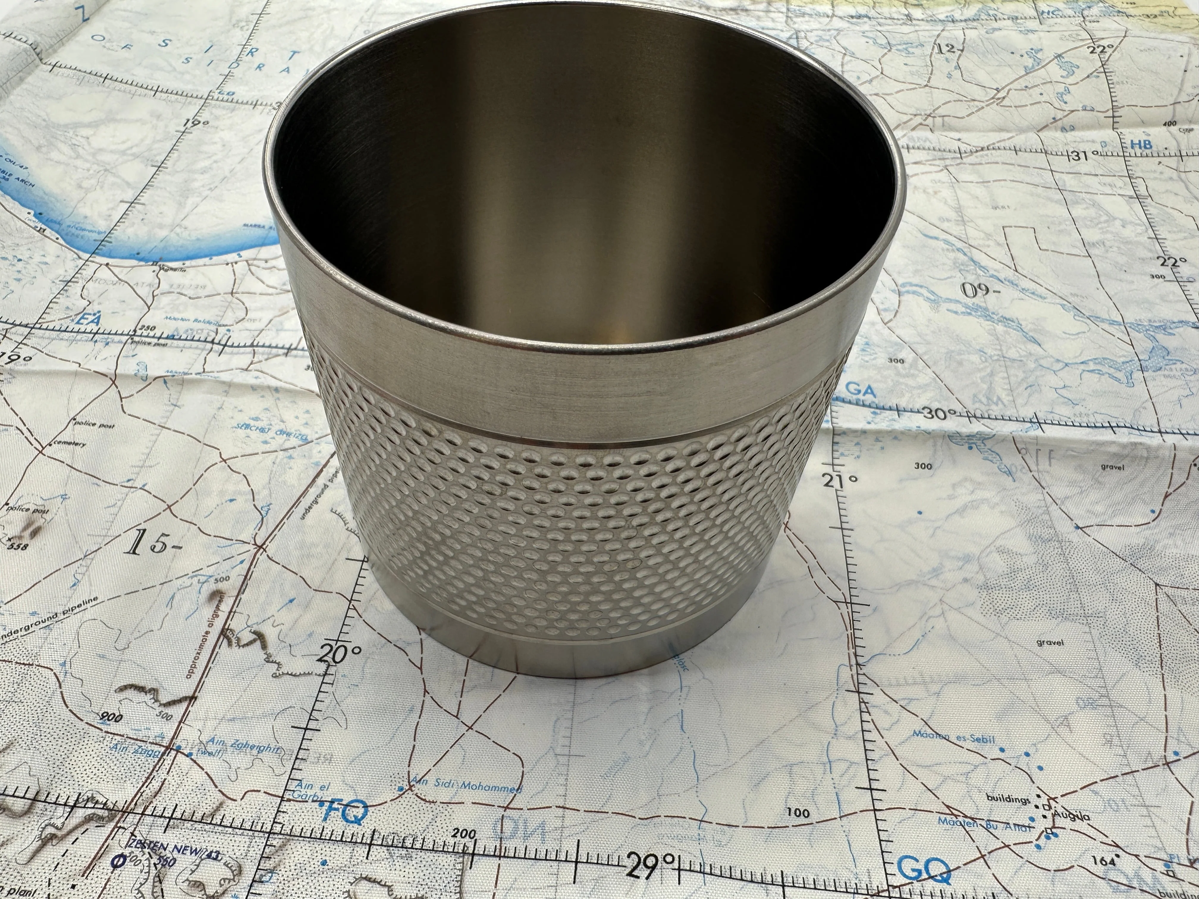 Aerospace Titanium Lowball - Machined Titanium 14 Oz Cup - Image 12