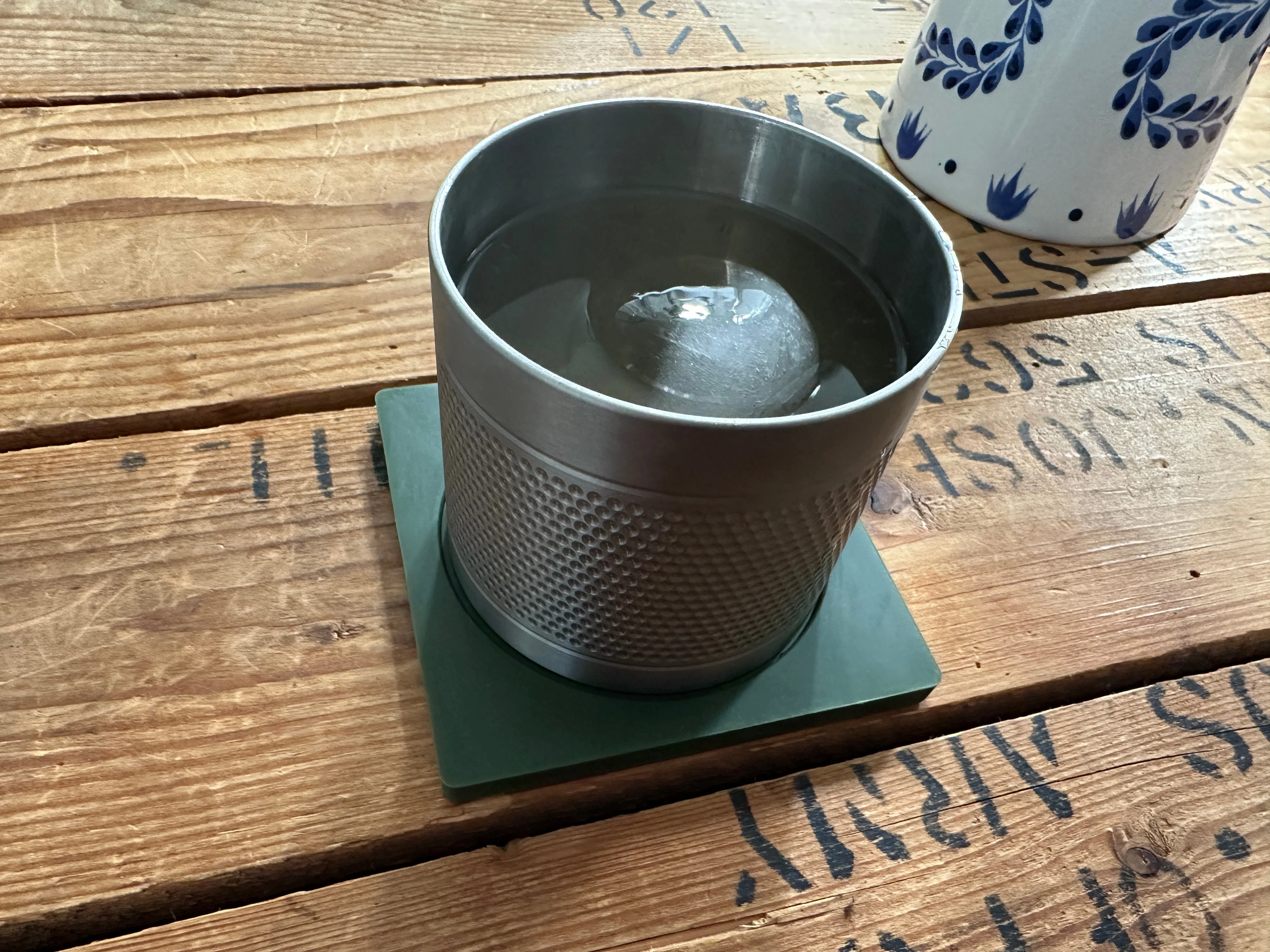 Aerospace Titanium Lowball - Machined Titanium 14 Oz Cup - Image 3