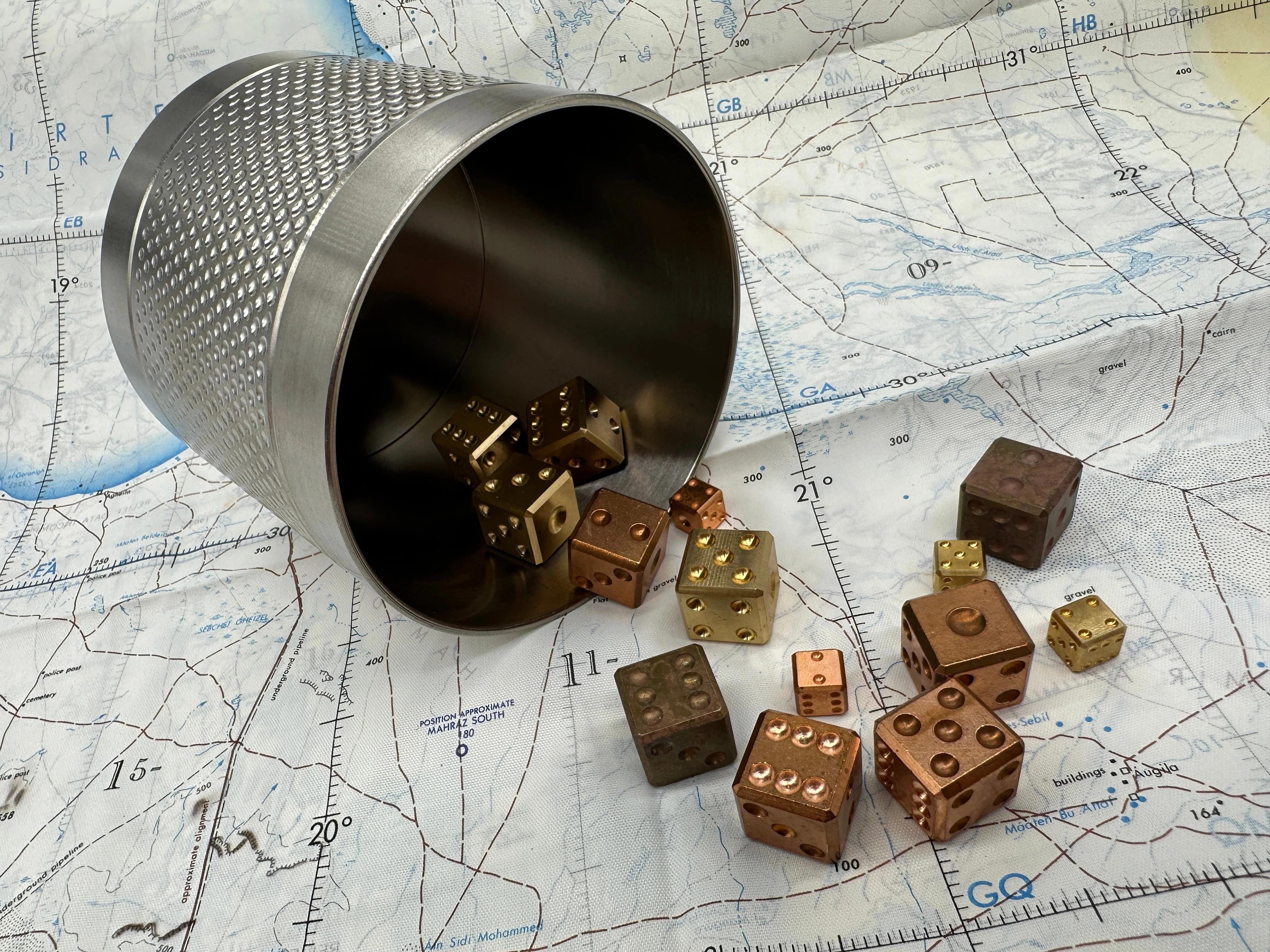 Aerospace Titanium Lowball - Machined Titanium 14 Oz Cup - Image 9