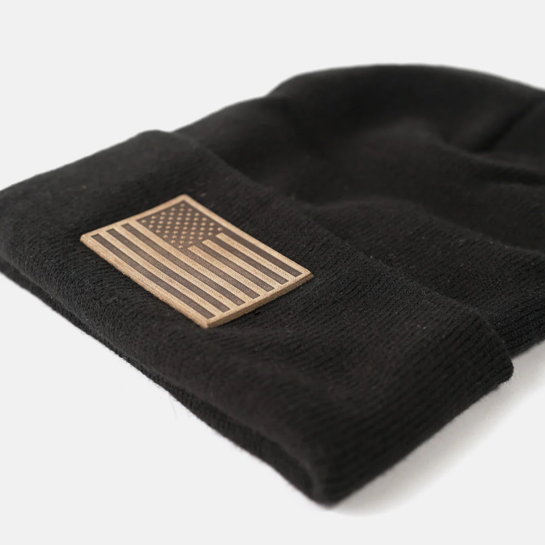 American Flag Knit Beanie - Image 5