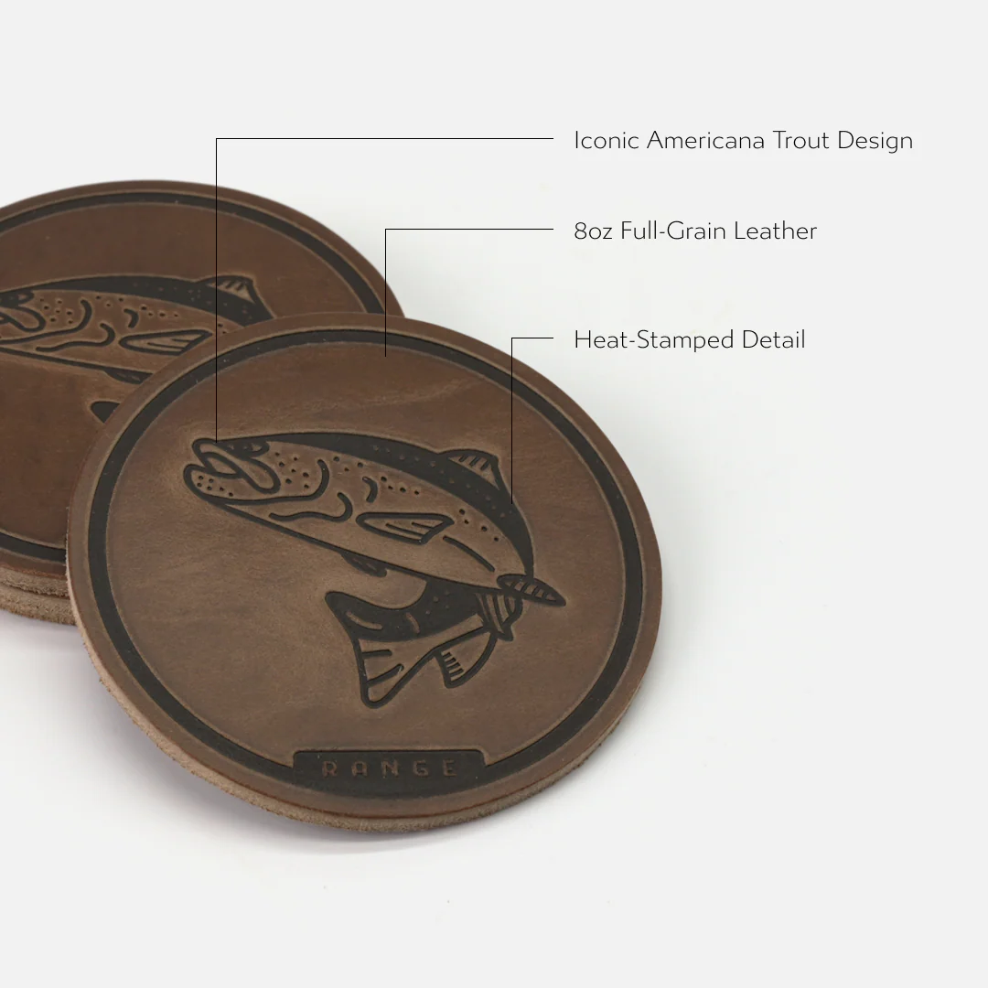 Americana Trout Coasters - Image 3