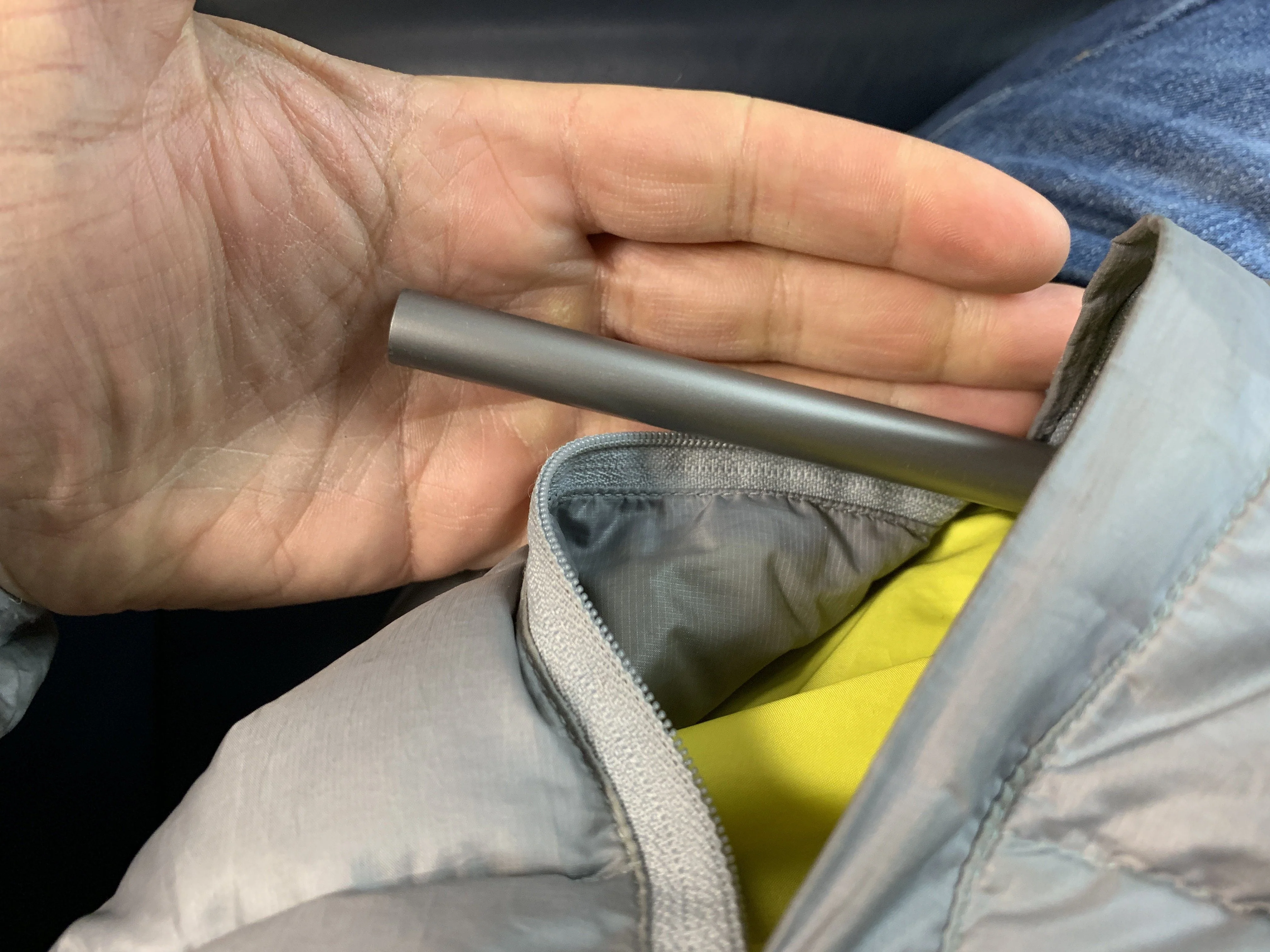 Angled Tip Massive Poseidon Ti-Straw - Ultra Lightweight Titanium - Image 10