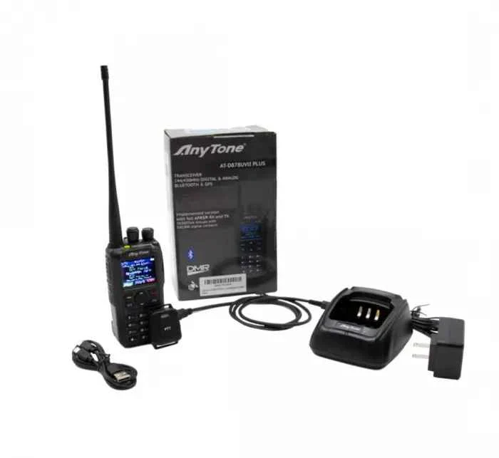 Anytone At-D878uvii Plus Digital Dmr Dual-Band Handheld Commercial Radio with Encryption Capabilities - Image 4