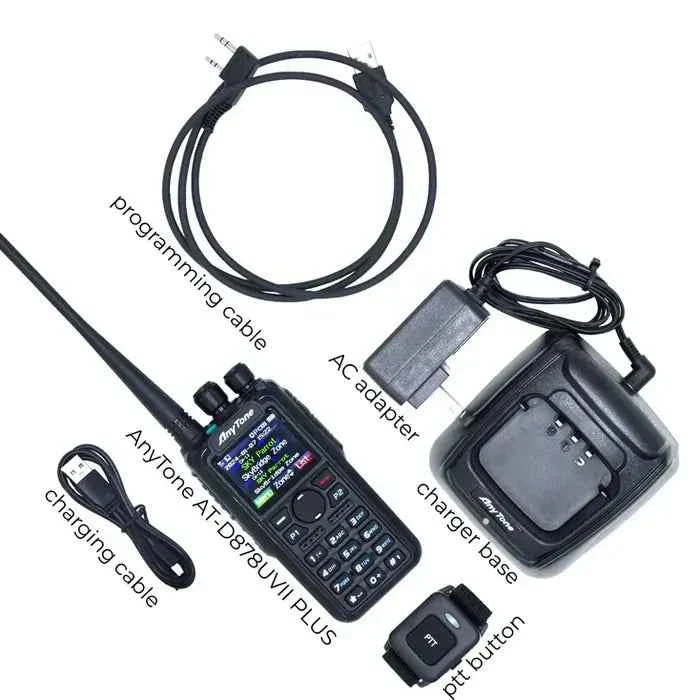 Anytone At-D878uvii Plus Digital Dmr Dual-Band Handheld Commercial Radio with Encryption Capabilities - Image 6