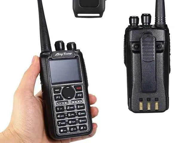 Anytone At-D878uvii Plus Digital Dmr Dual-Band Handheld Commercial Radio with Encryption Capabilities - Image 9