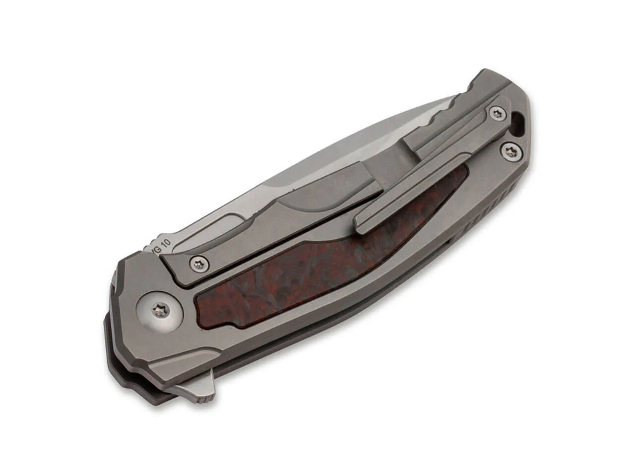 Apex Mini Wild Carbon Fiber / Titanium - Burnley Knife - Boker Plus - Image 10