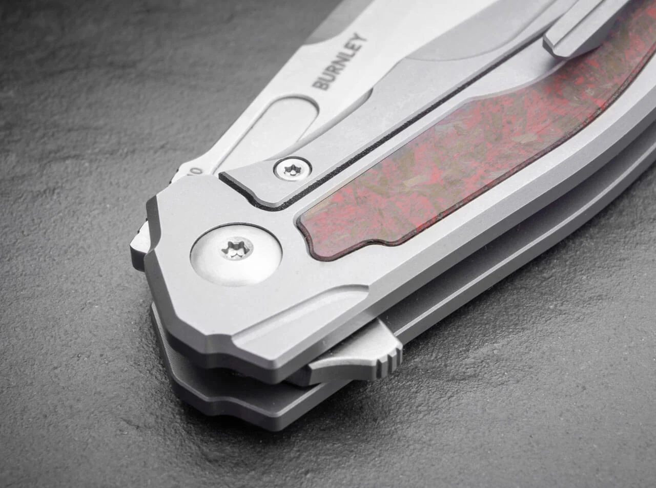 Apex Mini Wild Carbon Fiber / Titanium - Burnley Knife - Boker Plus - Image 3