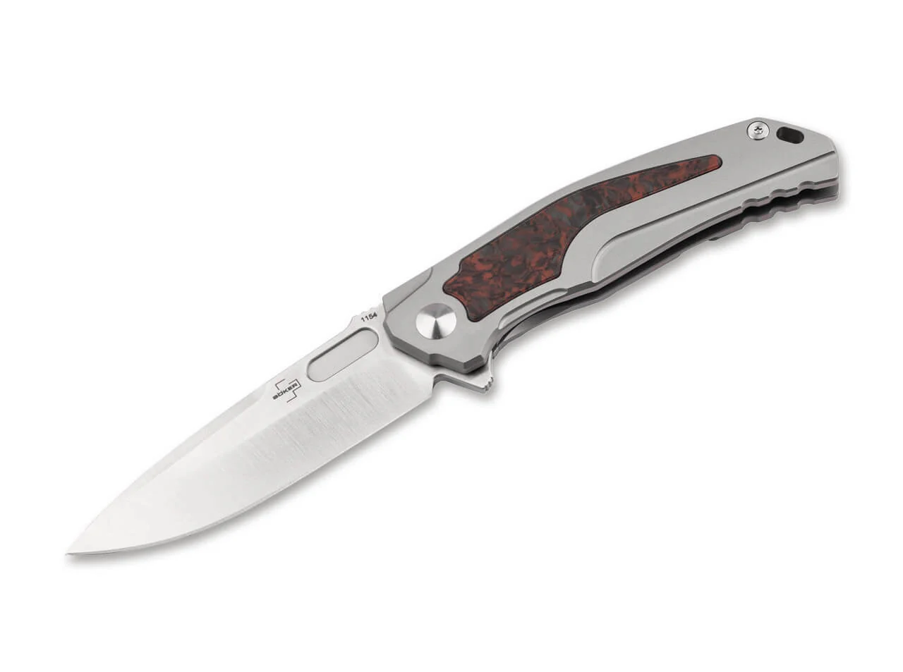 Apex Mini Wild Carbon Fiber / Titanium - Burnley Knife - Boker Plus - Image 7