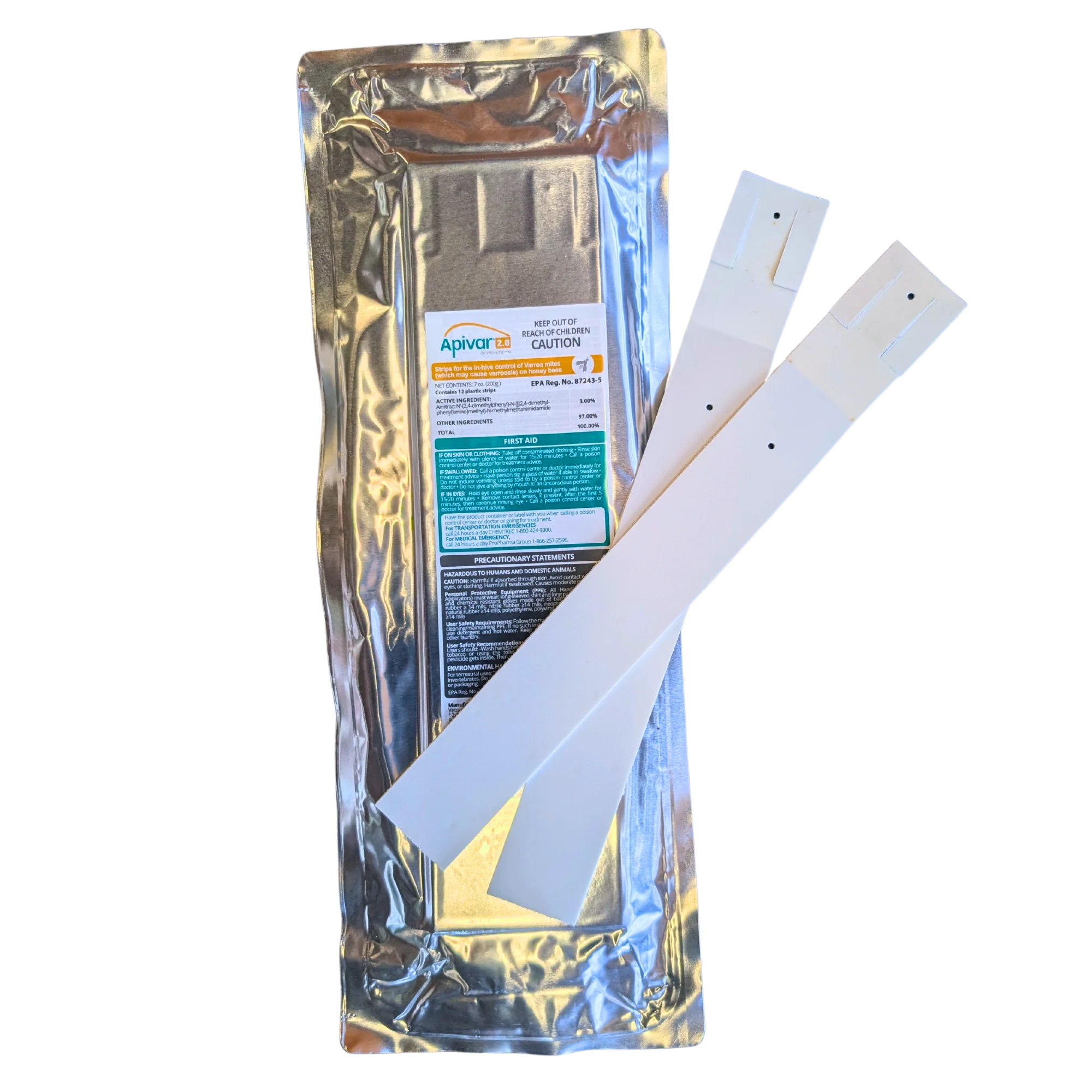 Apivar Original + Apivar 2.0 Varroa Mite Strips - Image 2
