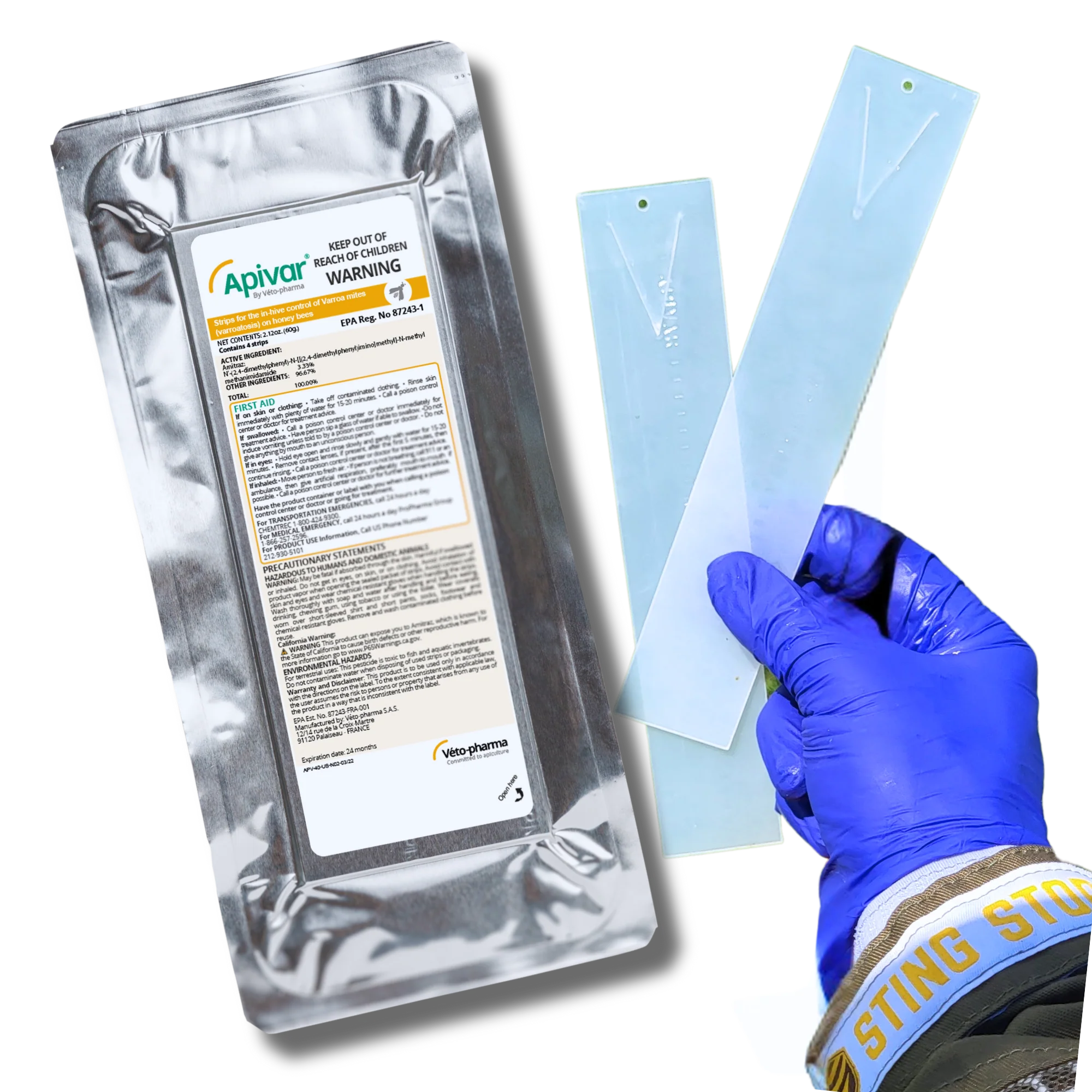 Apivar Original + Apivar 2.0 Varroa Mite Strips - Image 7