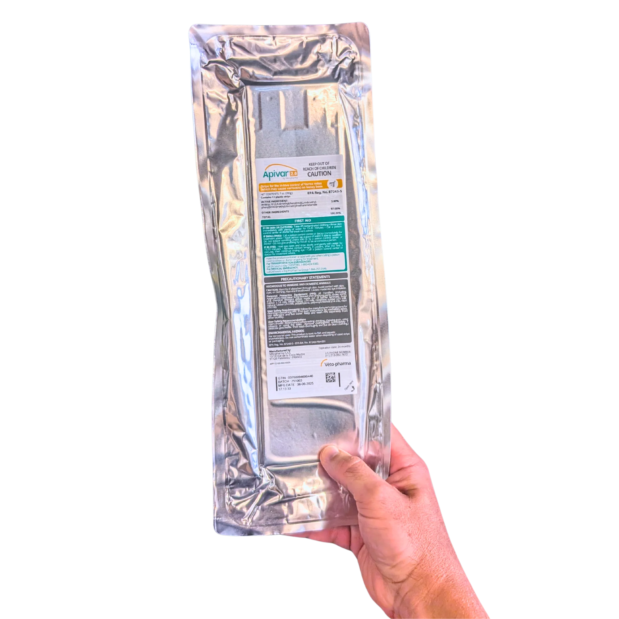Apivar Original + Apivar 2.0 Varroa Mite Strips - Image 9