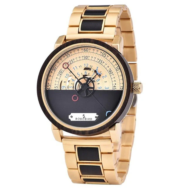 Automatic Wooden Mechanical Watch - Image 2