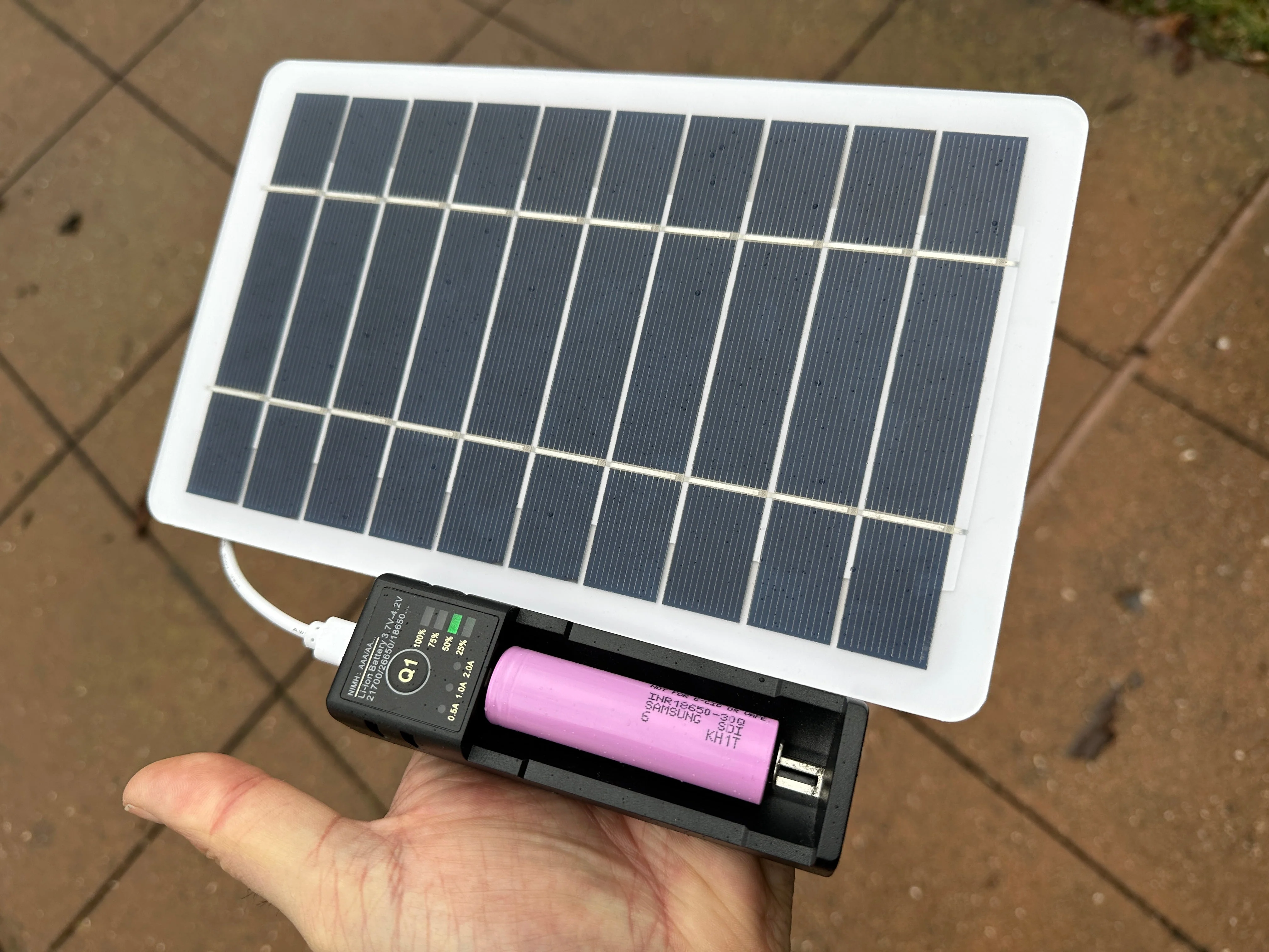 Auxiliary 5V USB Solar Panel Kit + Case - Image 3