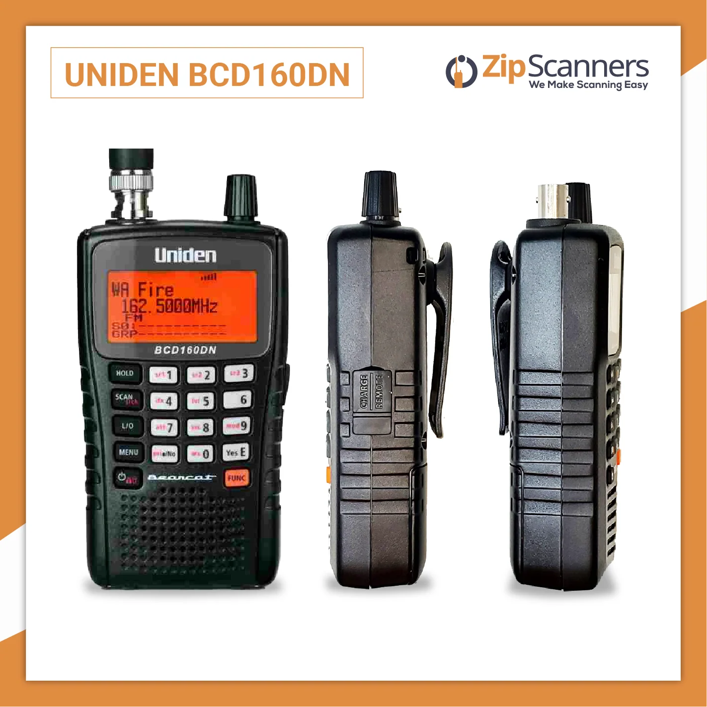 BCD160DN Uniden Police Scanner - Image 2