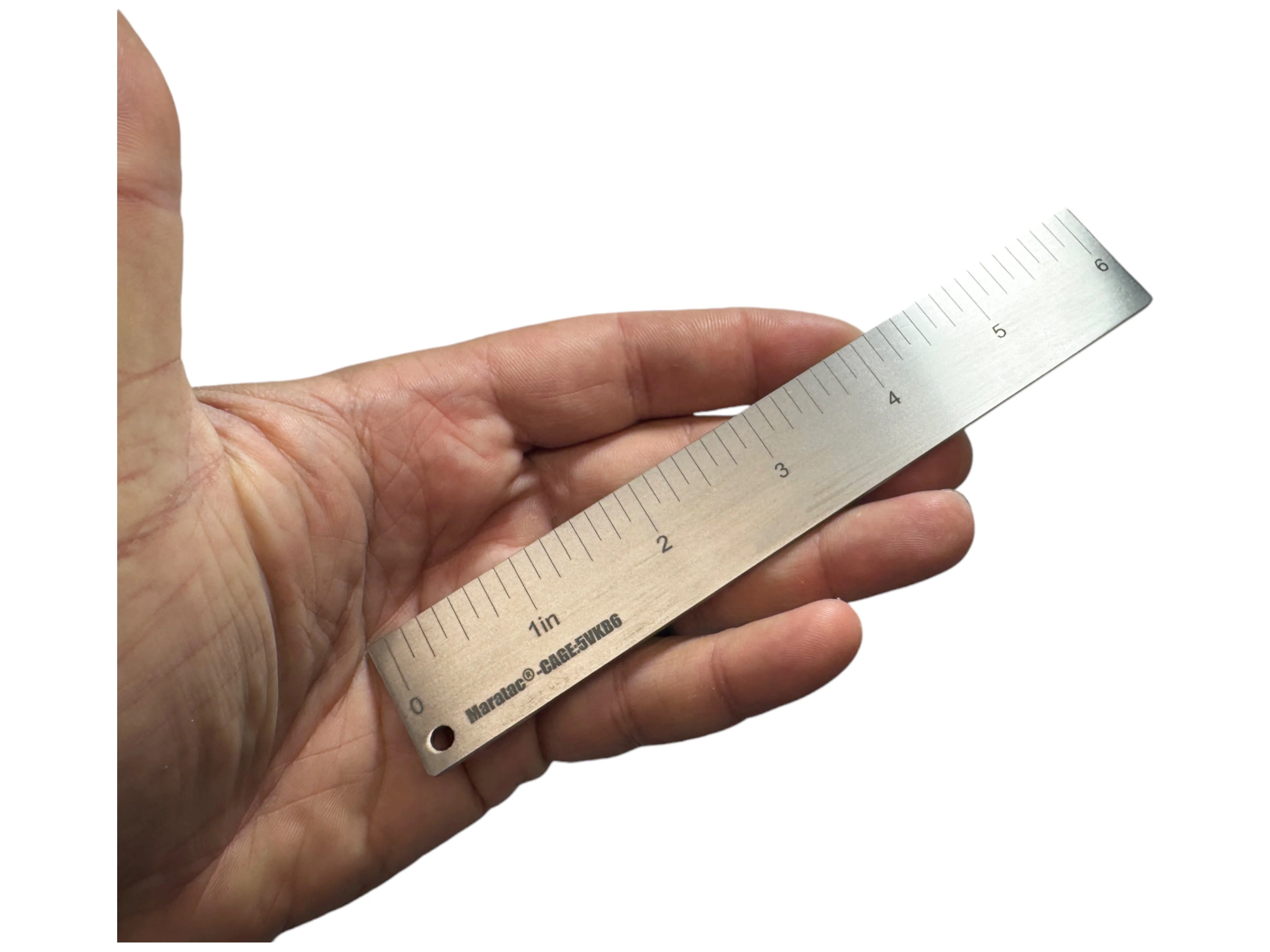 Beefy Titanium Precision 6" Inch / 15CM  Ruler - Image 3