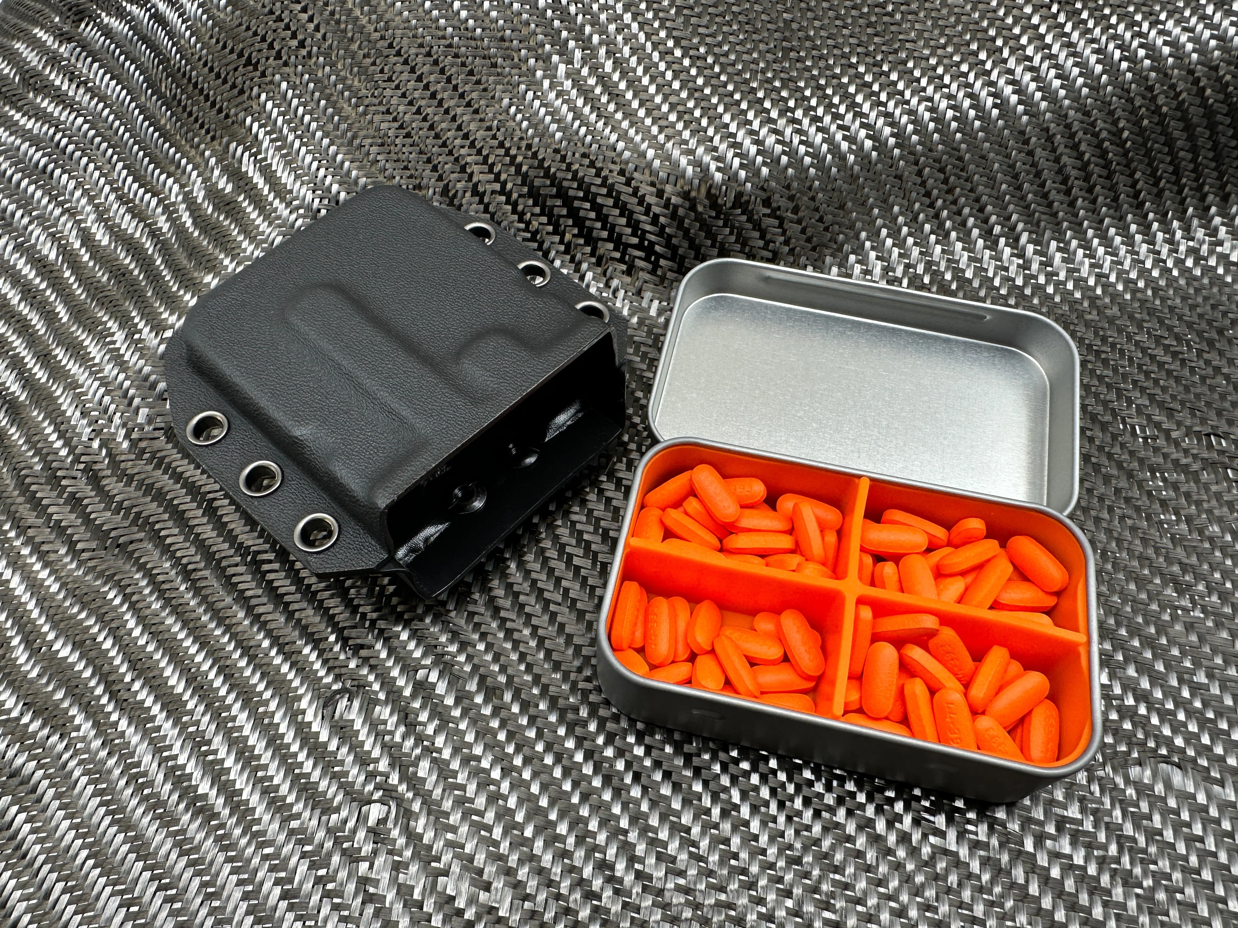 BIG - Kydex Belt Holster For Large Industrial Strength Tin - Image 11