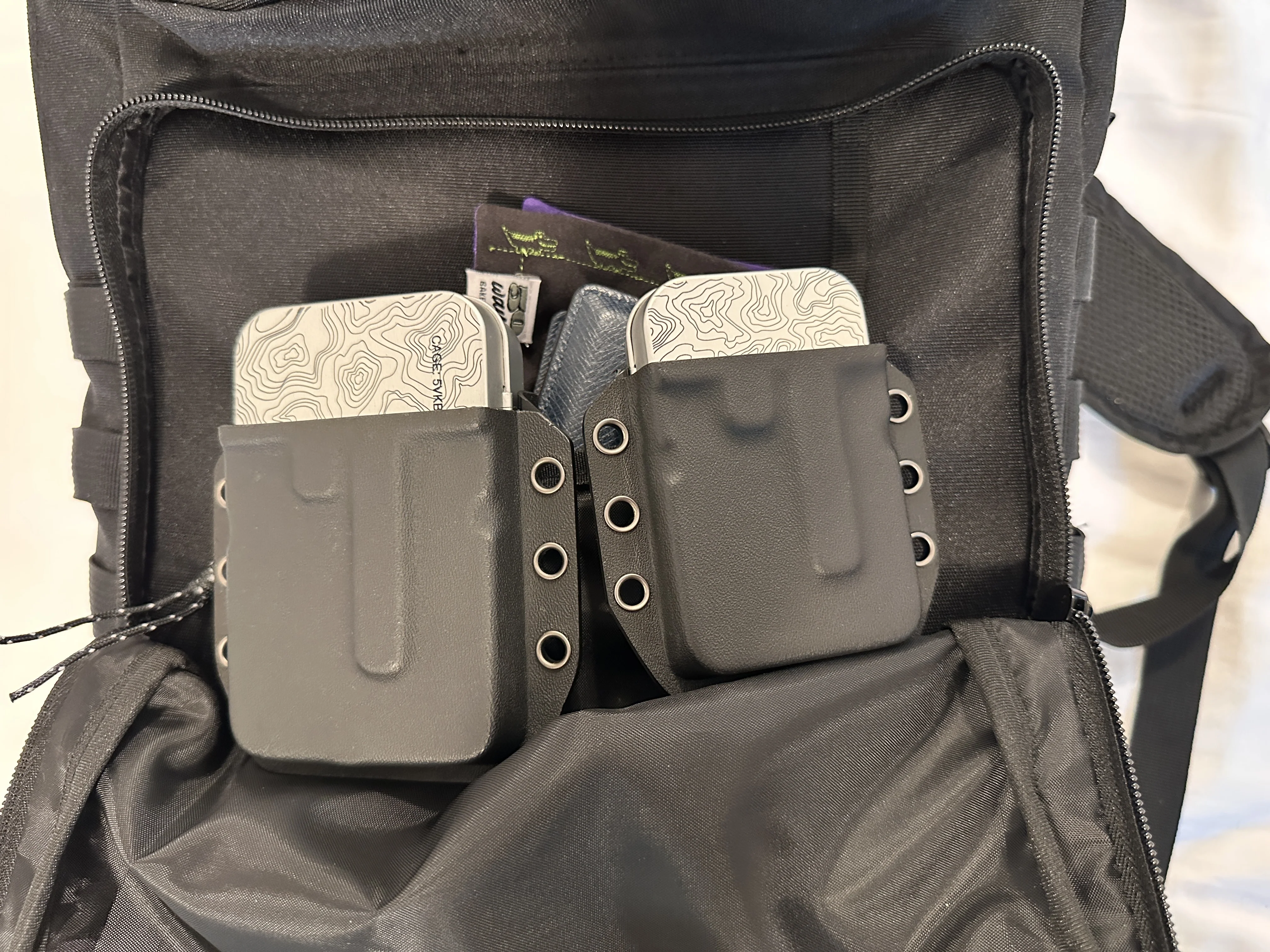 BIG - Kydex Belt Holster For Large Industrial Strength Tin - Image 2